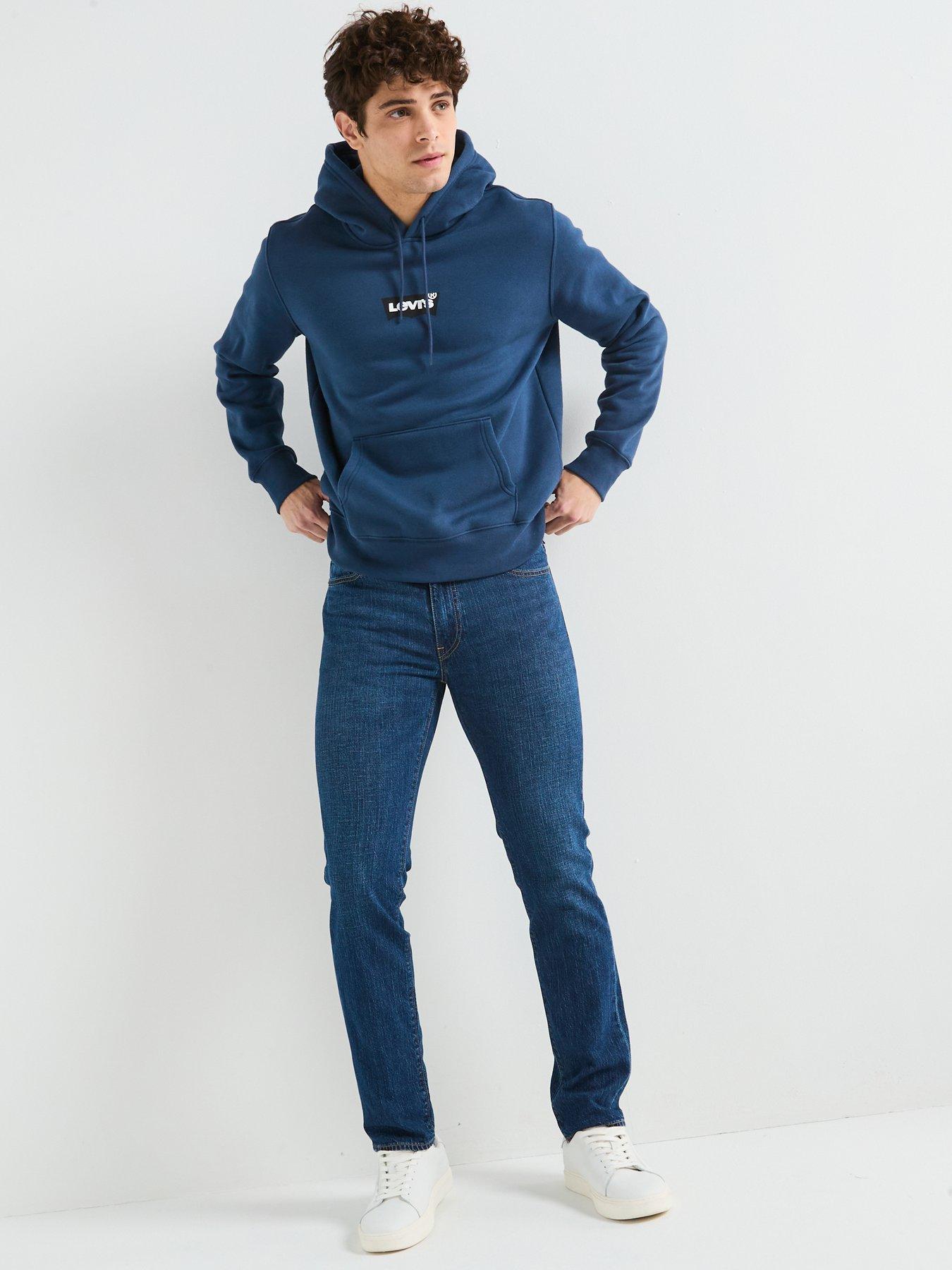 Image 5 of 5 of Levi's Levis 511T Slim Fit Linen+ Denim Jeans - Part The Sea Ltwt - Dark Blue