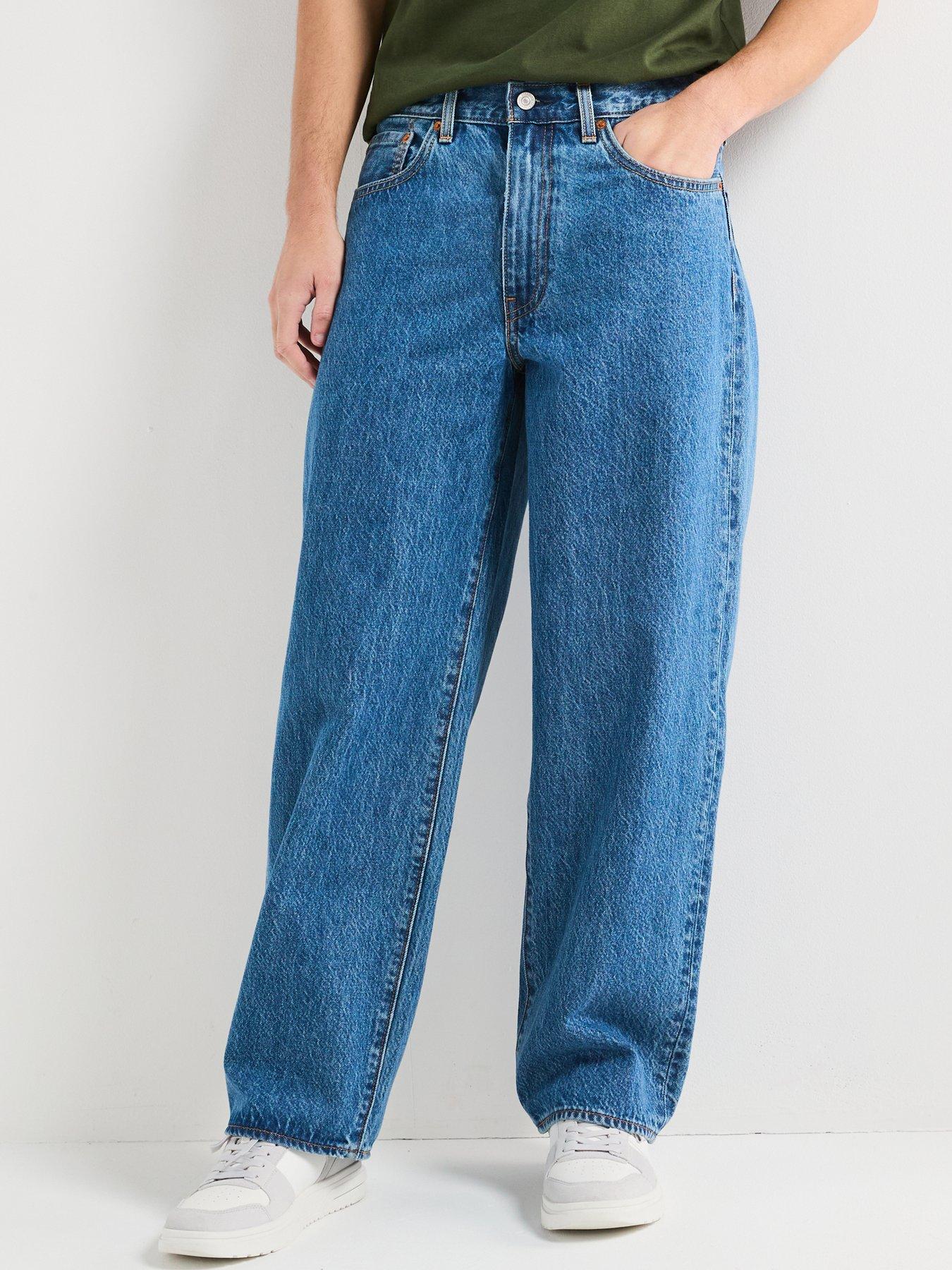 Levi's 578 Baggy Fit Jeans, Blue, Size 36, Inside Leg Regular, Men