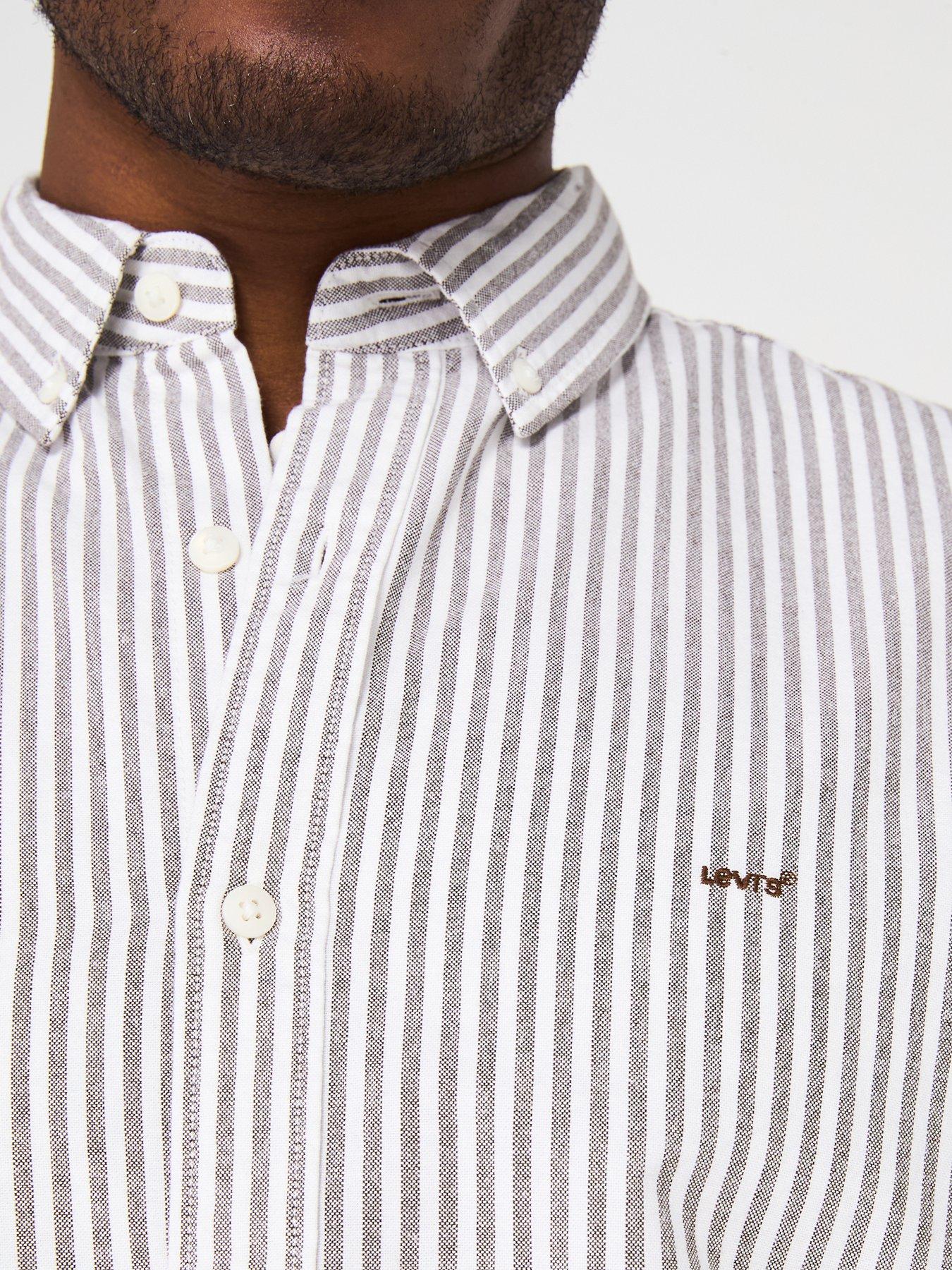 Image 4 of 6 of Levi's Authentic Button Down Long Sleeve Shirt- Khaki