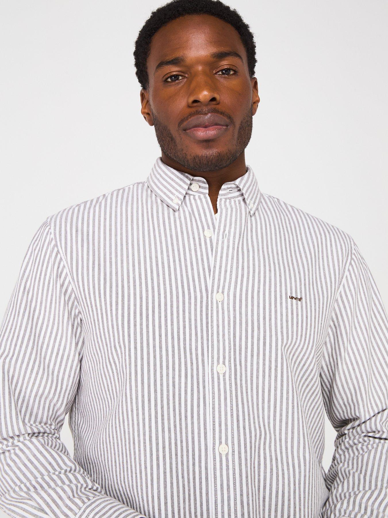 Image 5 of 6 of Levi's Authentic Button Down Long Sleeve Shirt- Khaki