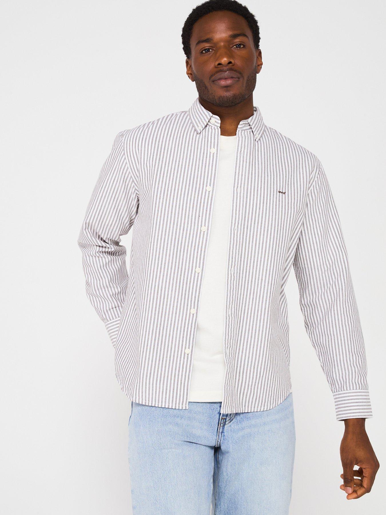 Image 6 of 6 of Levi's Authentic Button Down Long Sleeve Shirt- Khaki