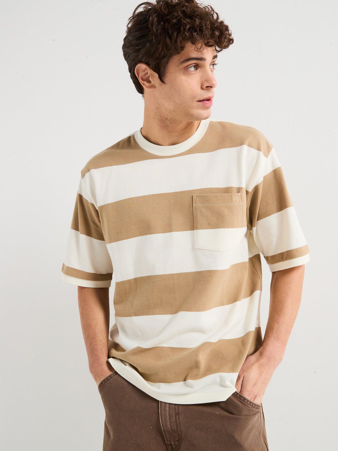 undefined Pique Short Sleeve T-shirt- White