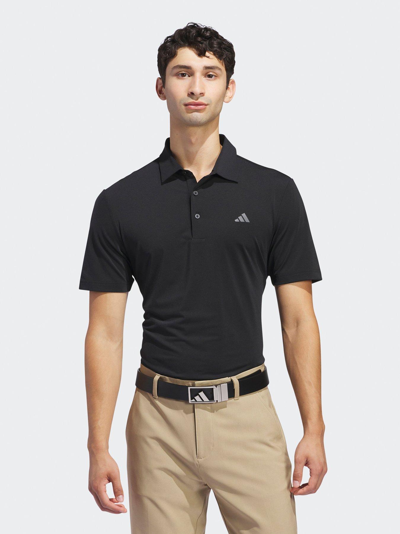 undefined Men's Golf Ultimate 365 Solid Left Chest Polo - Black