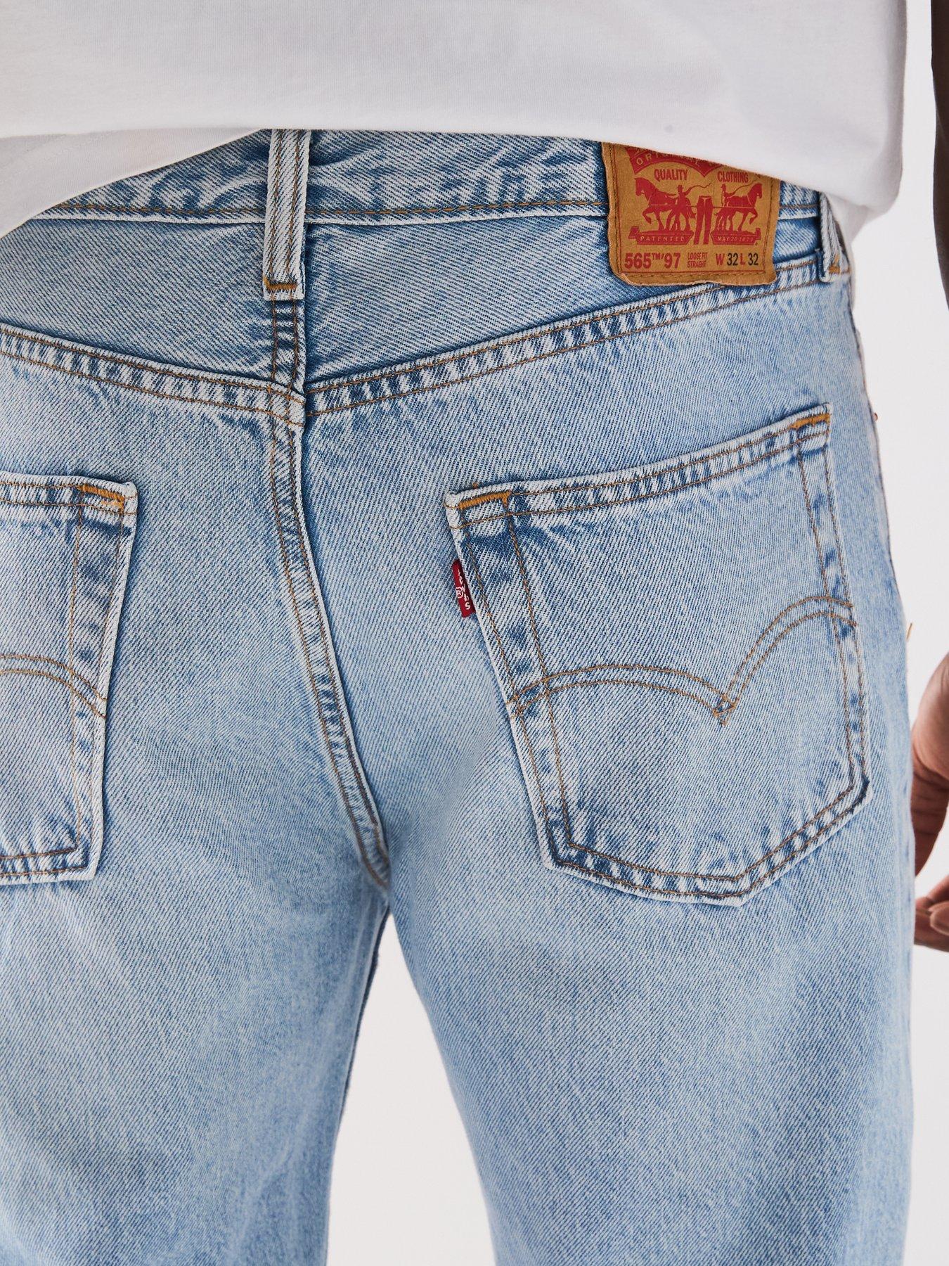 Levi's 565 Loose Straight Fit Jeans - My Backstory - Blue | Very