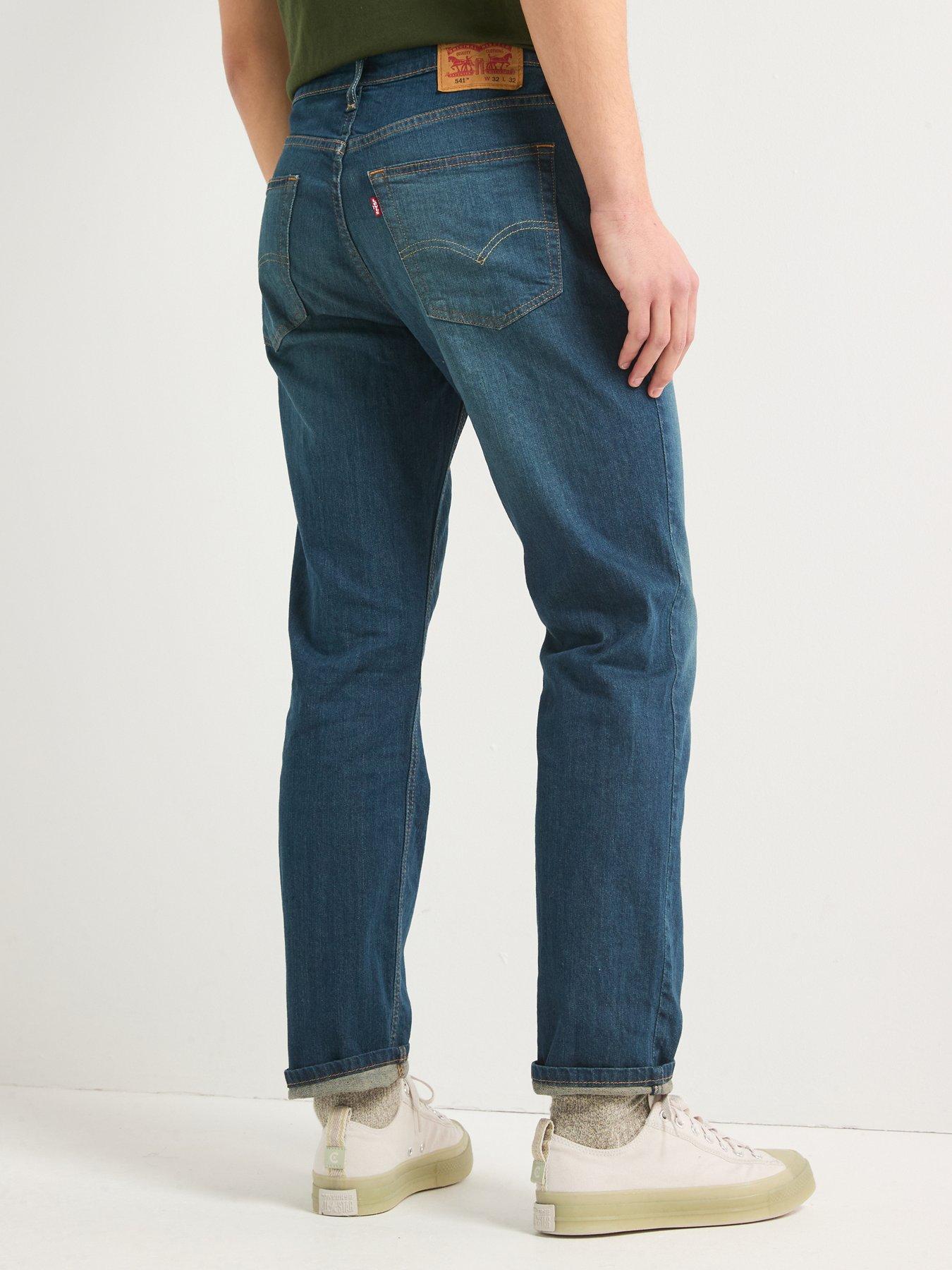 Levi's 541 Stretch Tapered Fit Jeans Midnight Blue Very