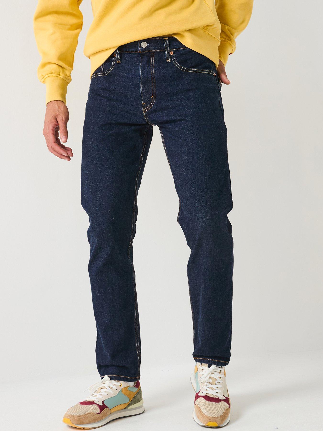 Image 1 of 4 of Levi's 502 Tapered Fit Jeans - Ama Rinsey - Blue