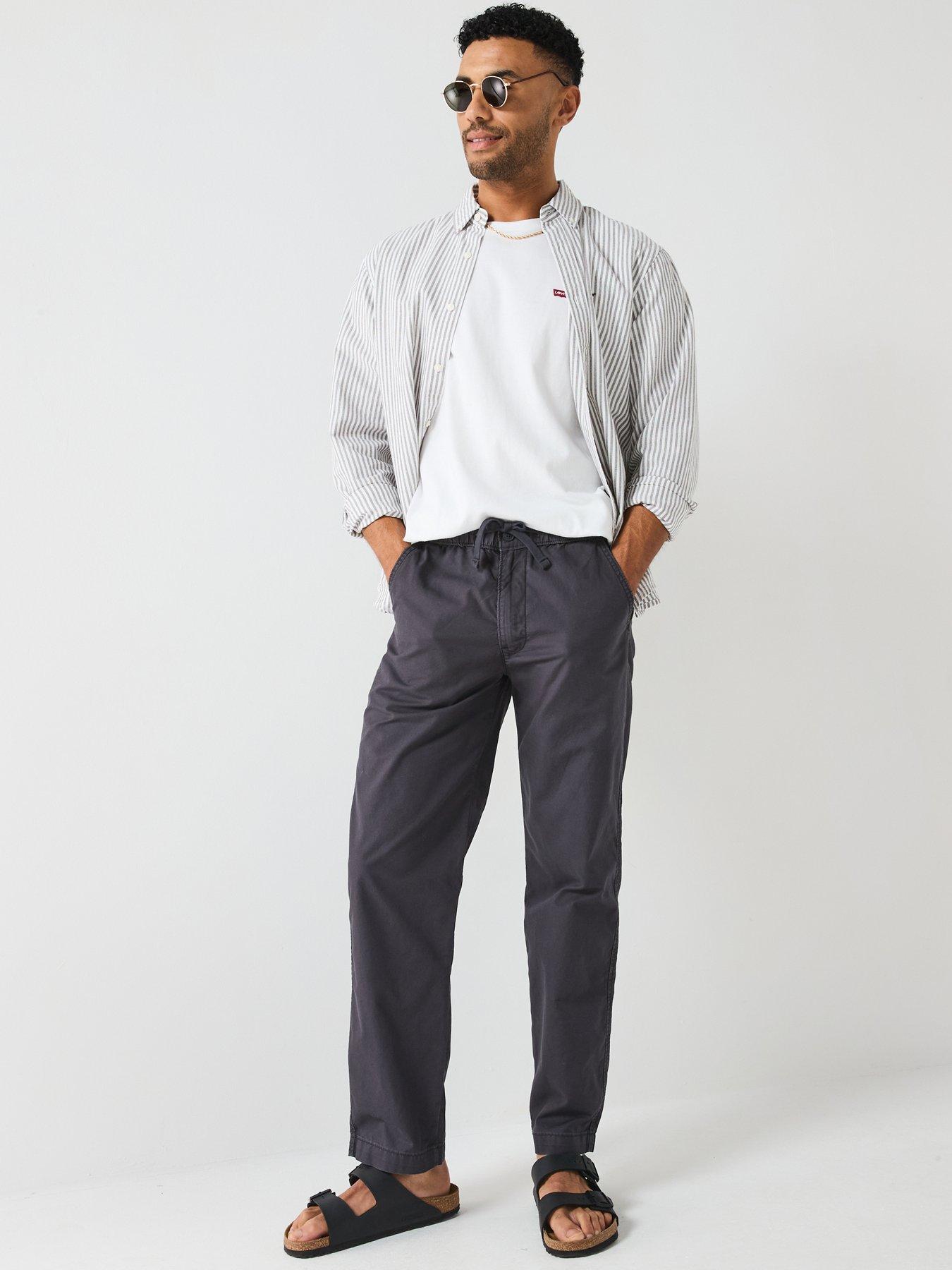Levi's Levis Xx Easy Relax Tapered Fit Cotton Linen Trousers