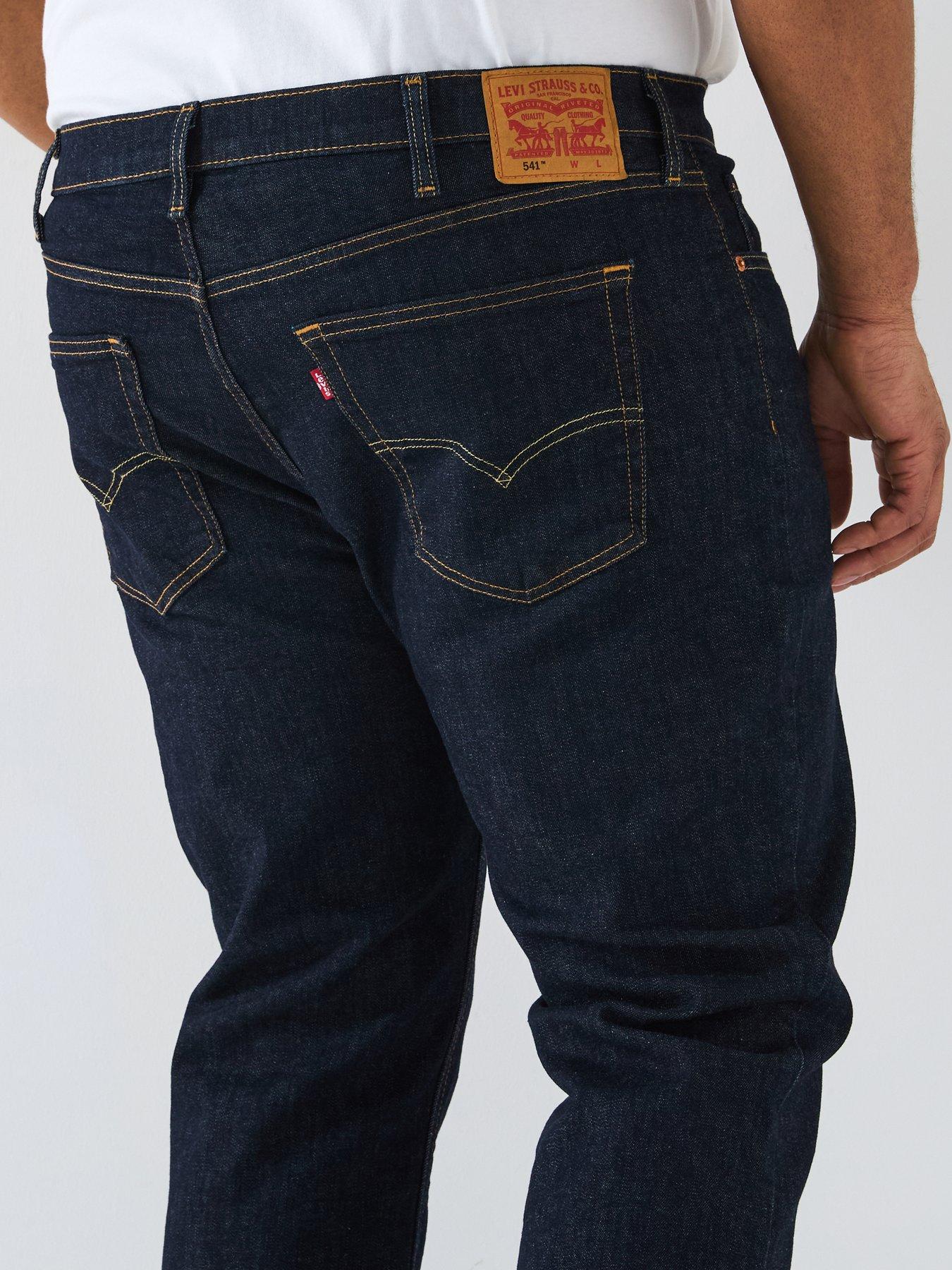 Levi's Heren Big&Tall Classic Western, MED Indigo-Flat Finish, 4XL, Med Indigo - platte afwerking, 4XL Groten mate & Tall