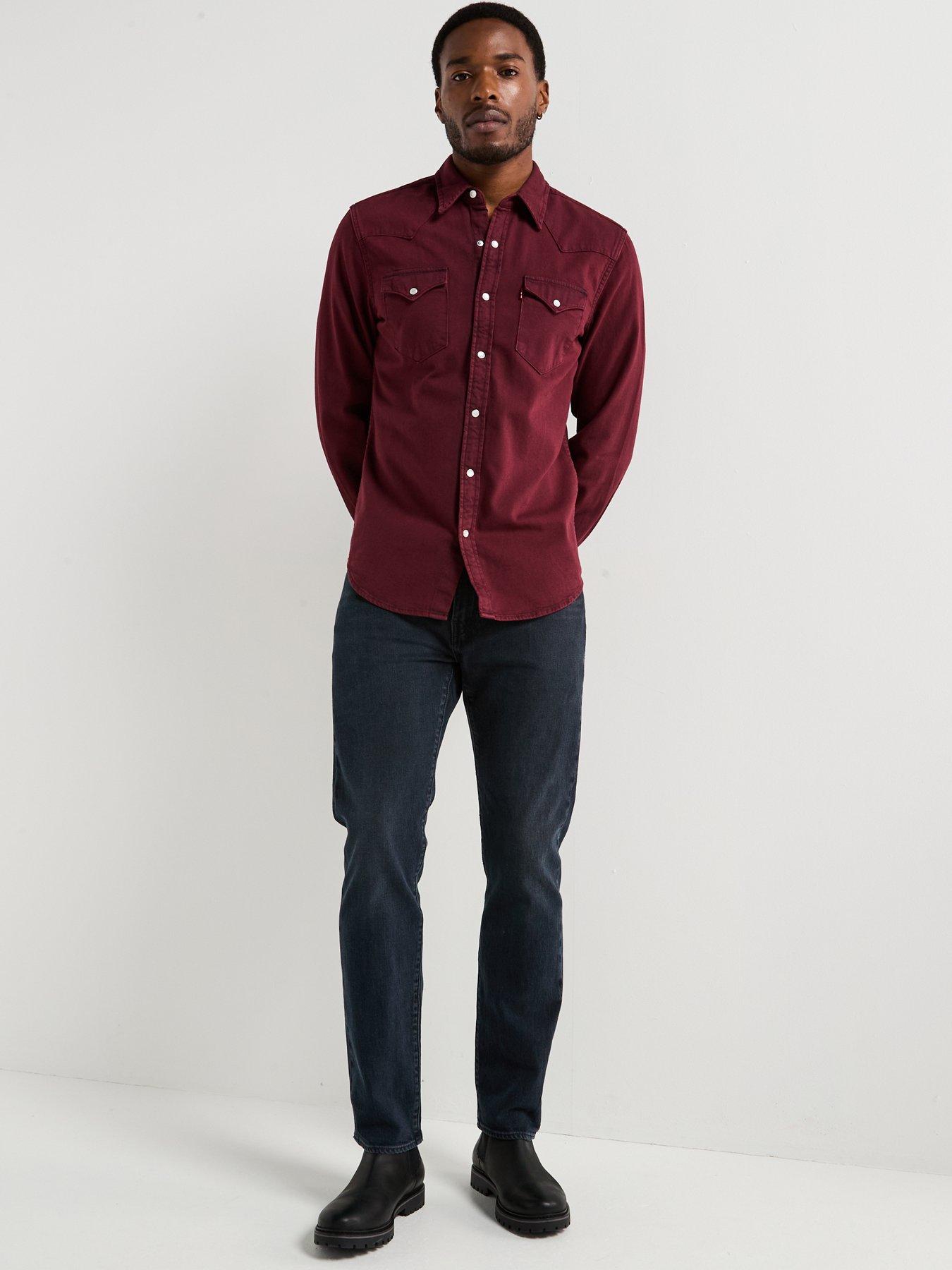 Levi s 502 Tapered Fit Jeans Out Of Reach Black Very