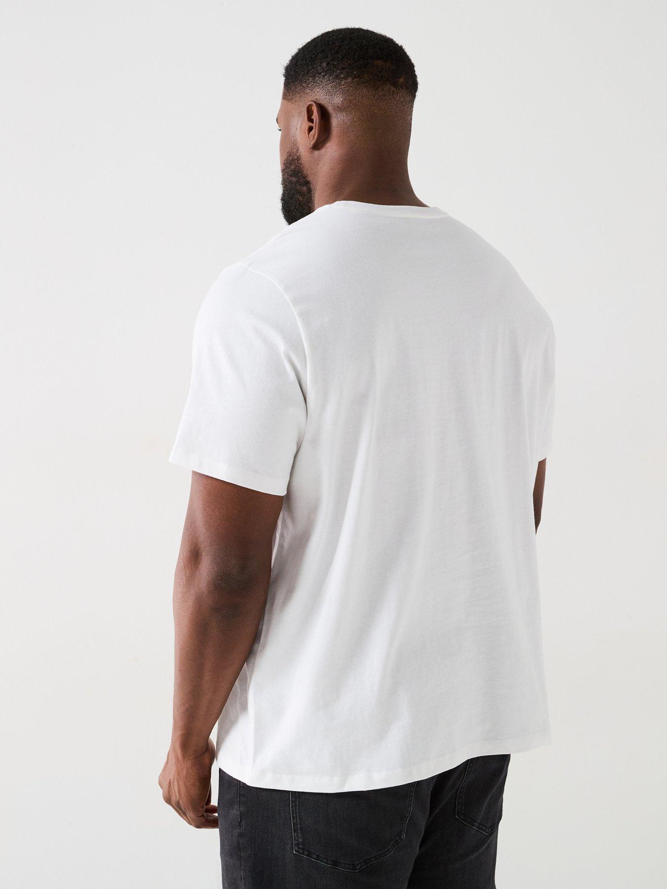 Image 2 of 4 of Levi's Big &amp; Tall Original Logo T-shirt - White