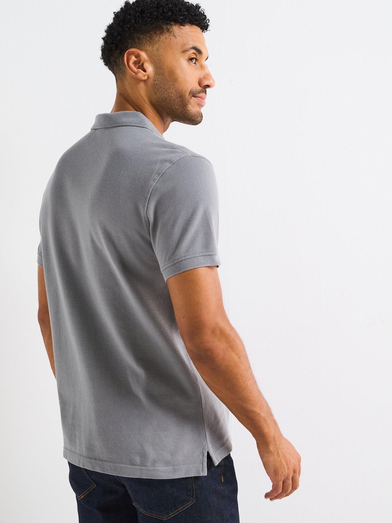 Image 2 of 5 of Levi's Levis Housemark Polo Shirt- Grey