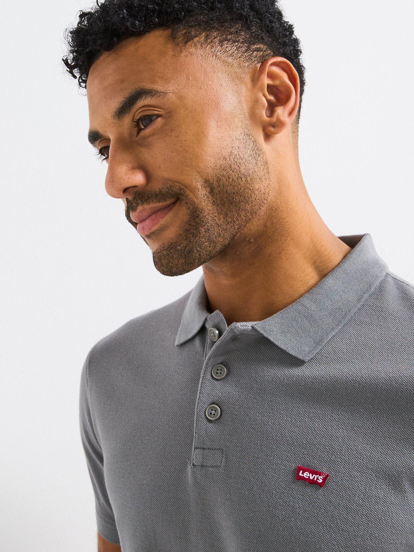 Image 5 of 5 of Levi's Levis Housemark Polo Shirt- Grey