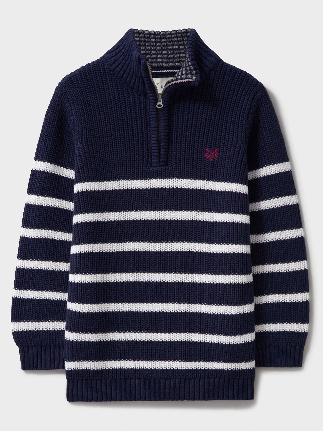 Bailey Boys Half Zip, Navy
