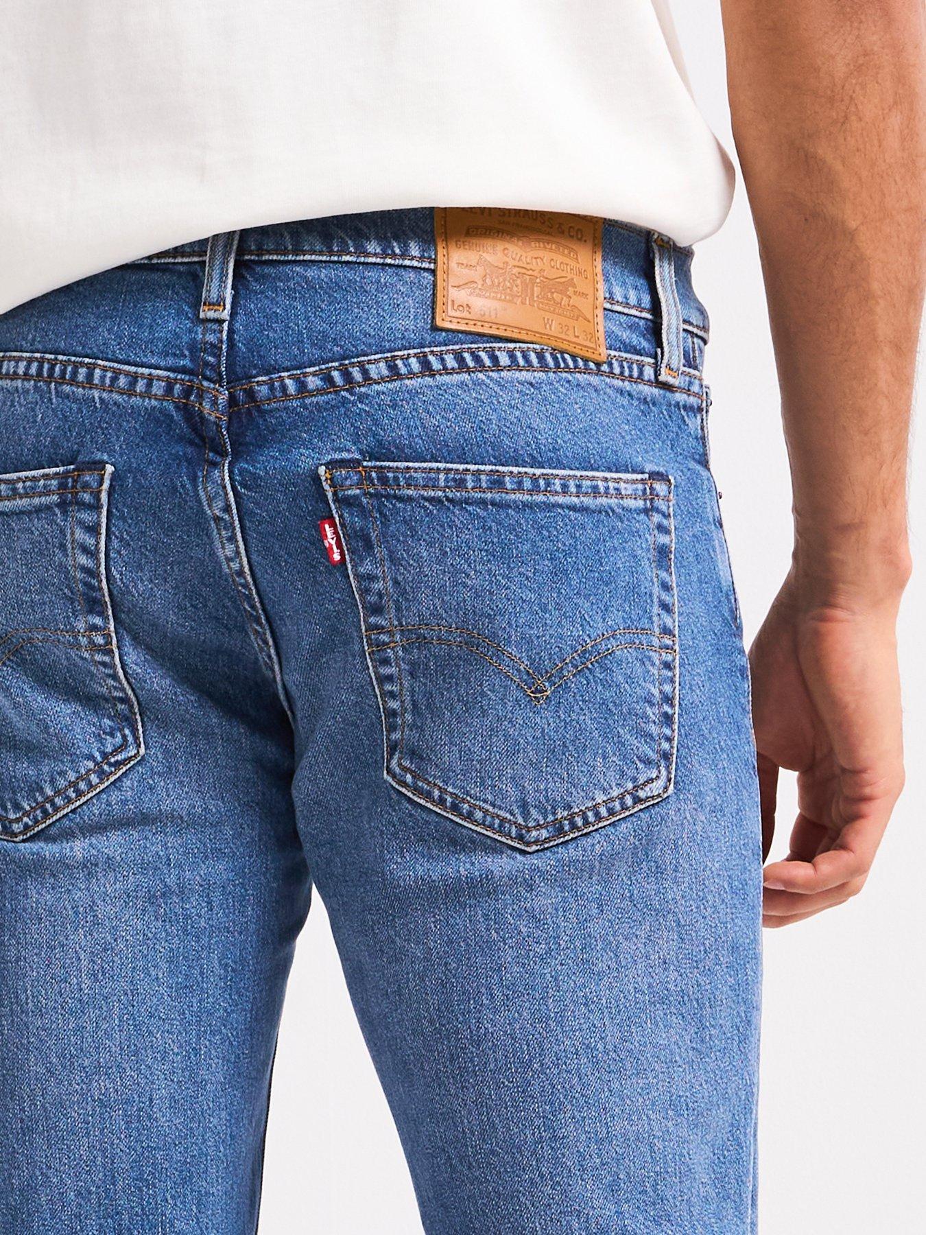 Image 4 of 4 of Levi's 511 Slim Fit Jeans - A Step Ahead - Light Blue