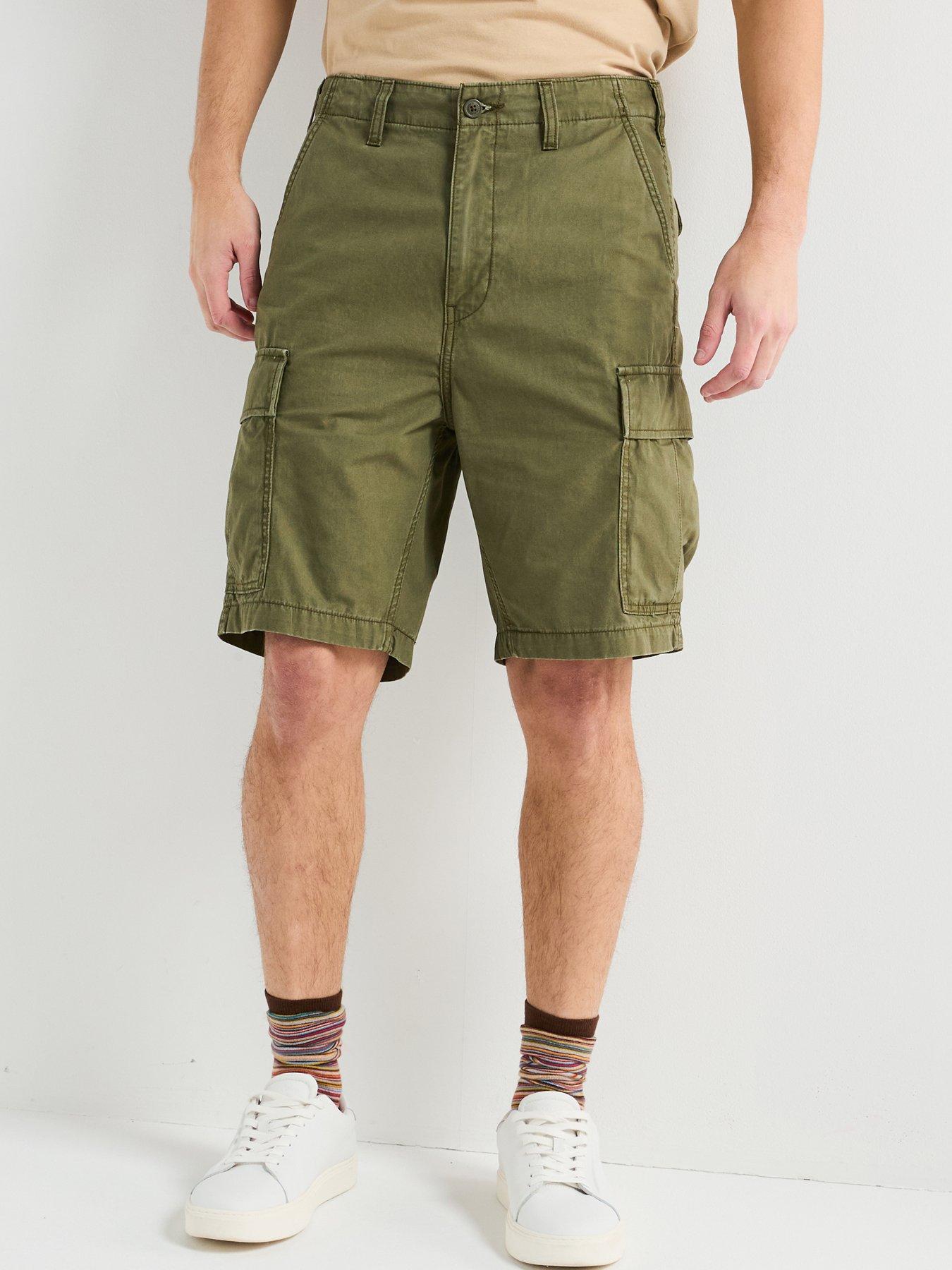 Levi's Carrier Cargo Shorts- Dark Green Very