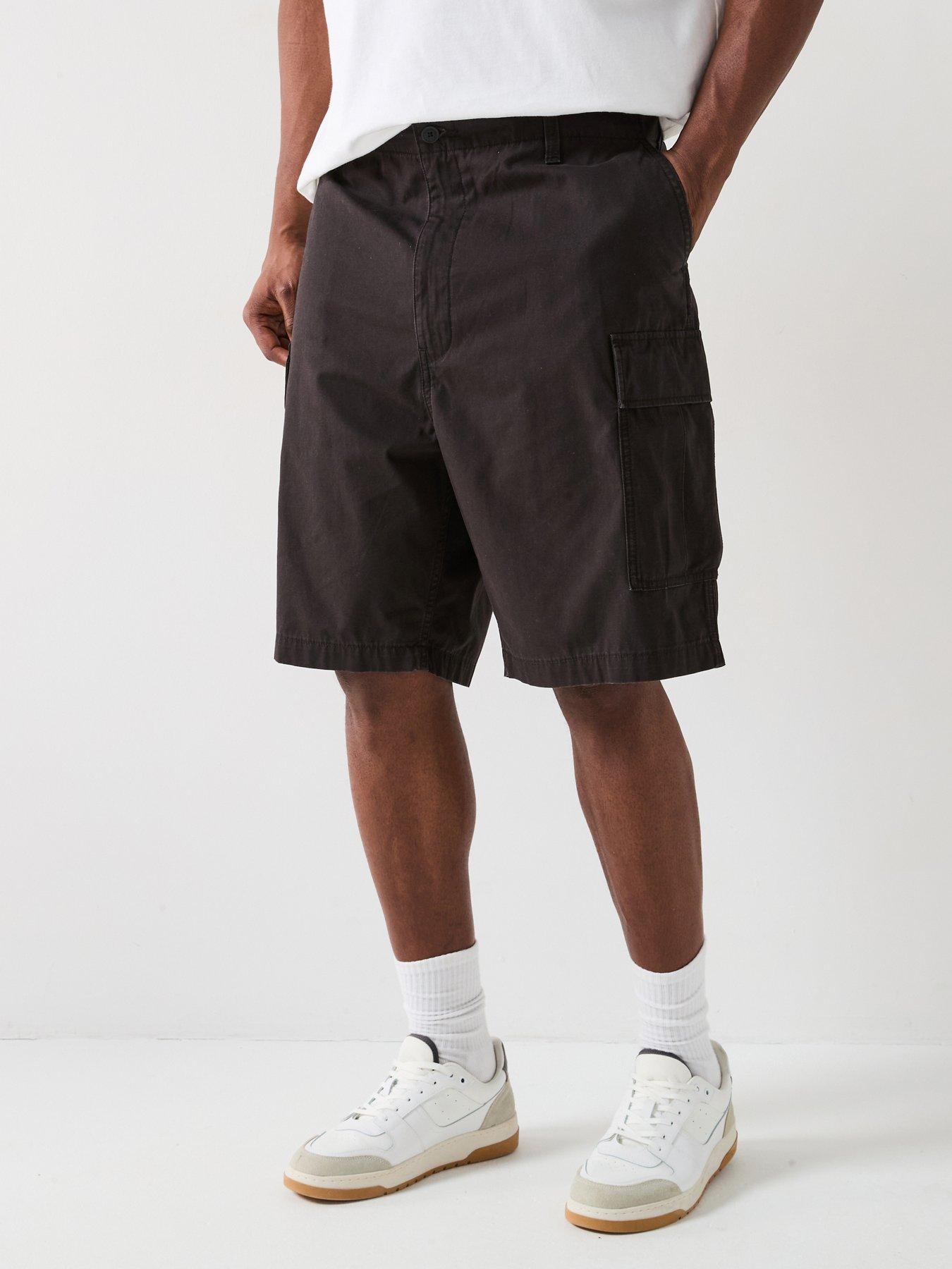 undefined Big  &  Tall Carrier Cargo Shorts - Black