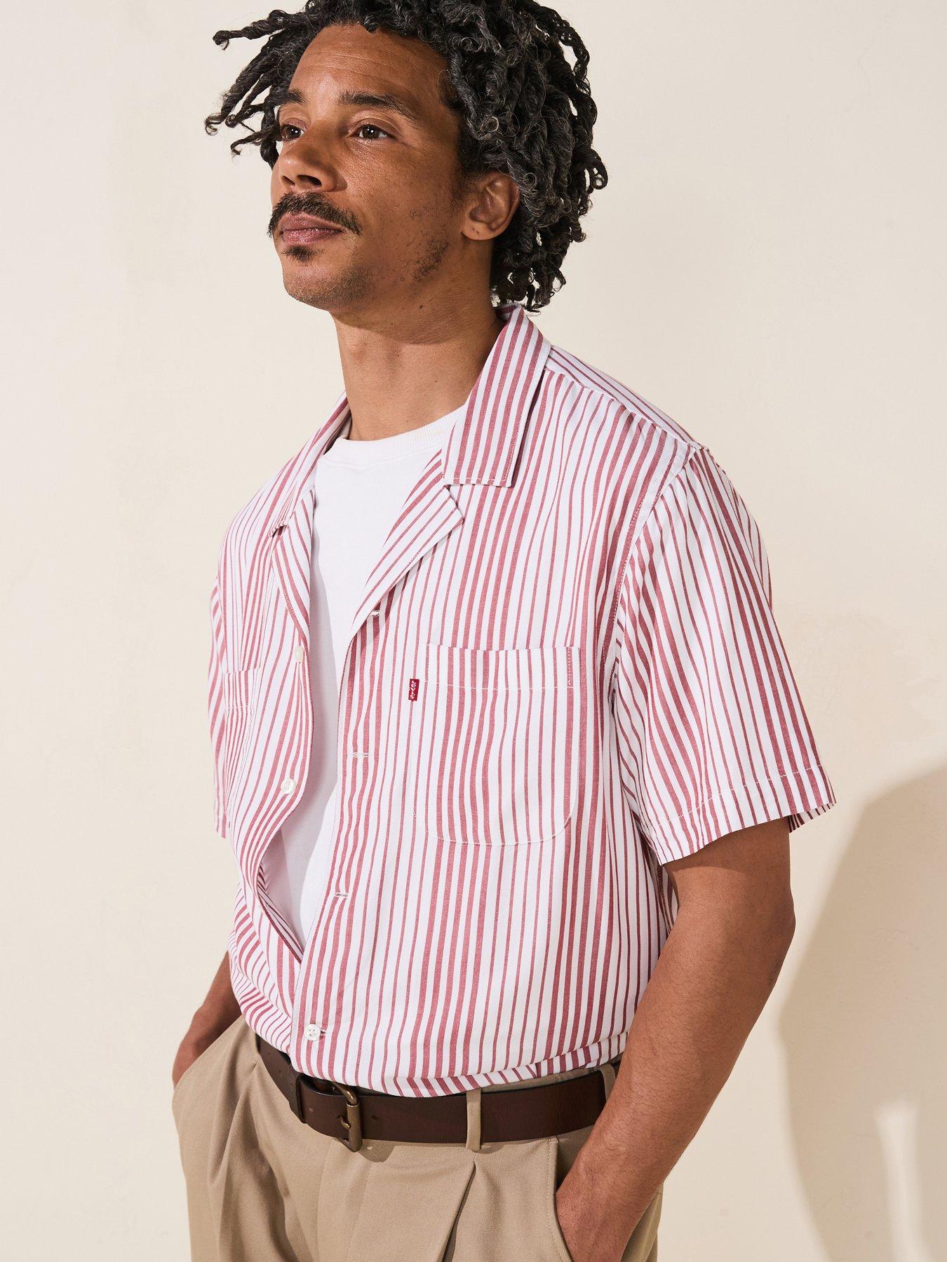 undefined Classic Camper Short Sleeve Shirt- Red