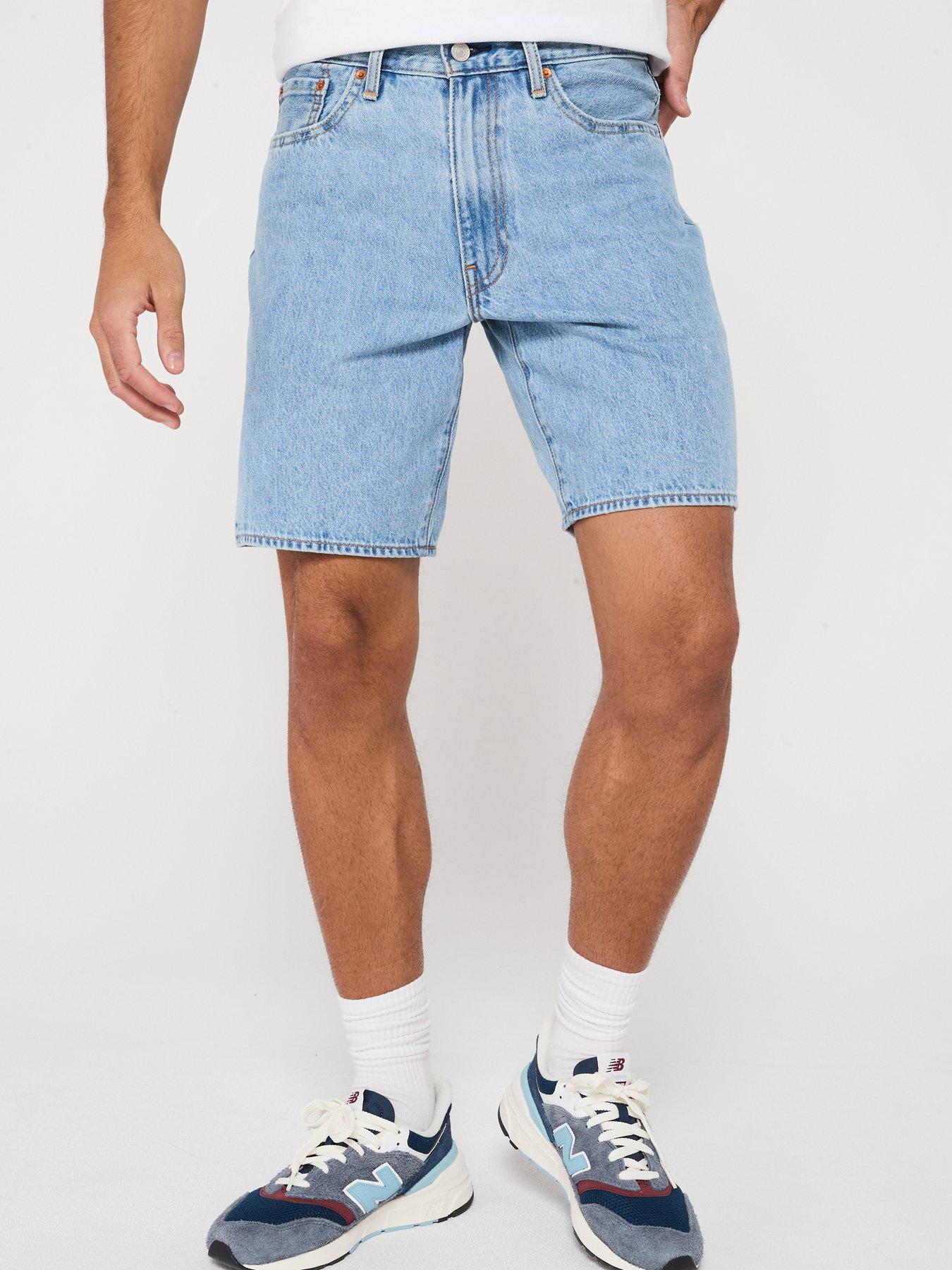 undefined 405 Standard Denim Shorts- Last Encore- Light Blue