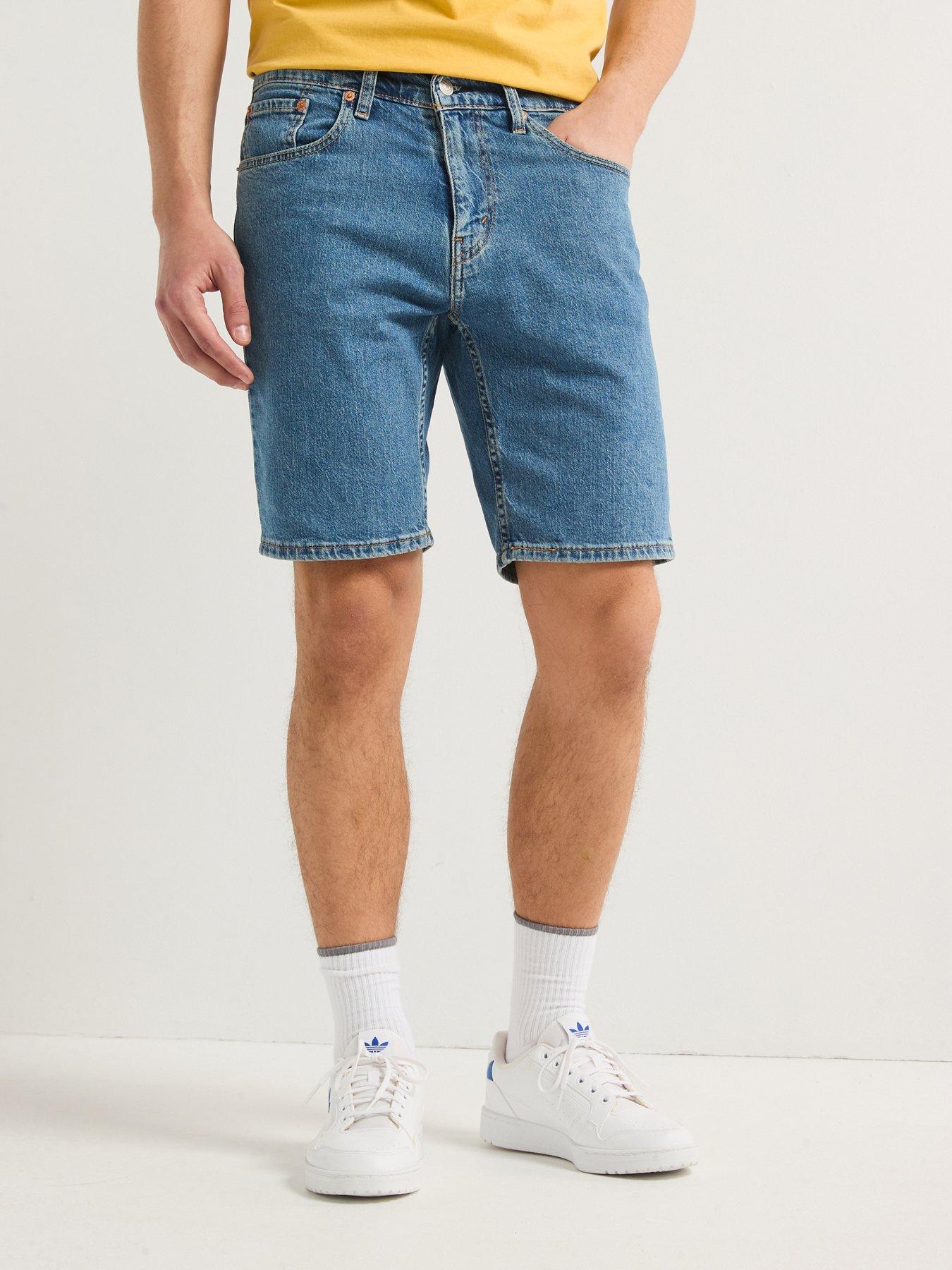 undefined 445 Stretch Denim Shorts - Blue