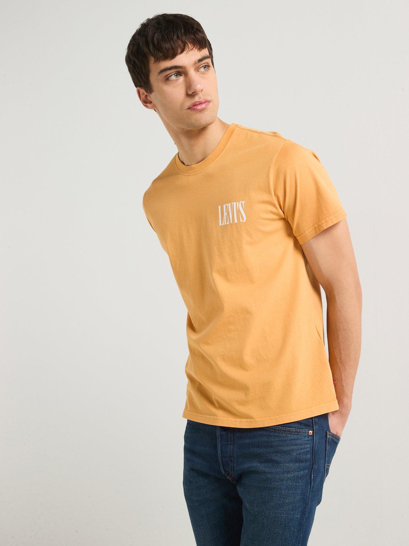 Image 1 of 6 of Levi's Relaxed Fit Short Sleeve T-Shirt- Orange
