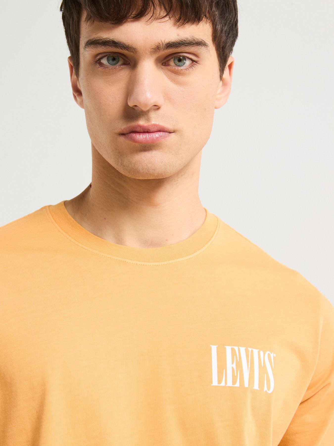 Image 5 of 6 of Levi's Relaxed Fit Short Sleeve T-Shirt- Orange