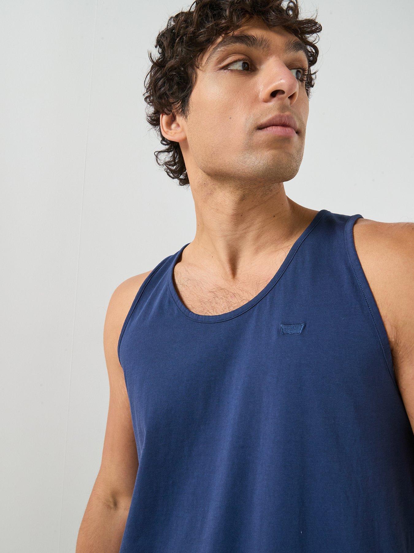 Image 4 of 6 of Levi's Housemark Logo Vest- Navy