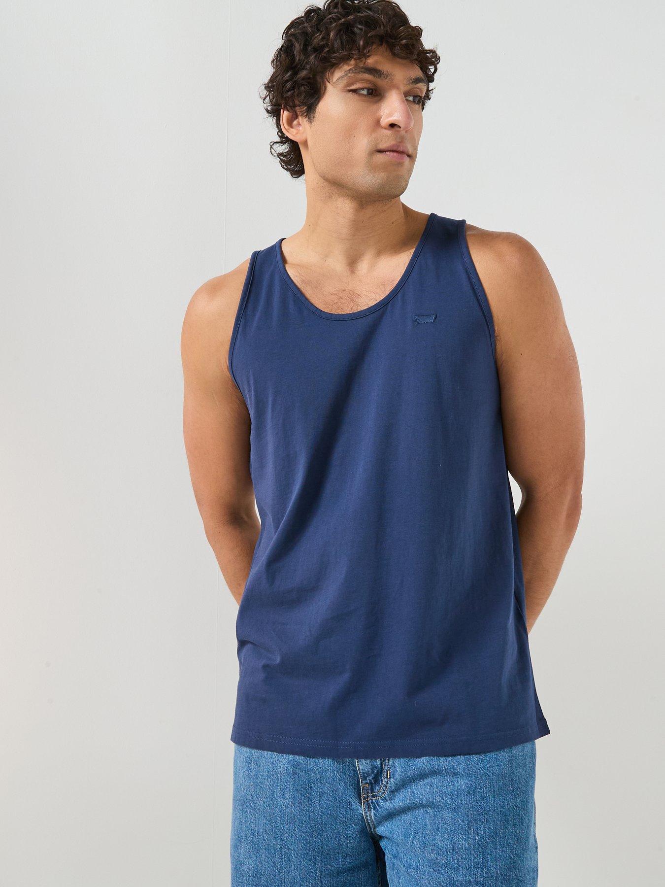 Image 5 of 6 of Levi's Housemark Logo Vest- Navy