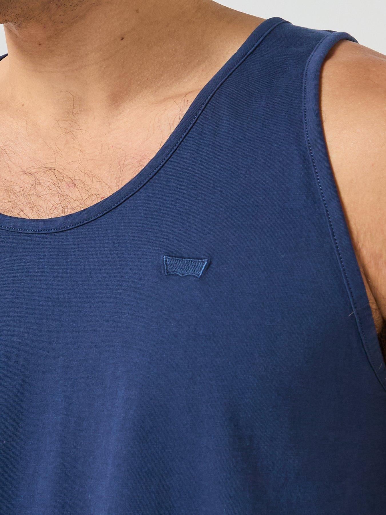 Image 6 of 6 of Levi's Housemark Logo Vest- Navy
