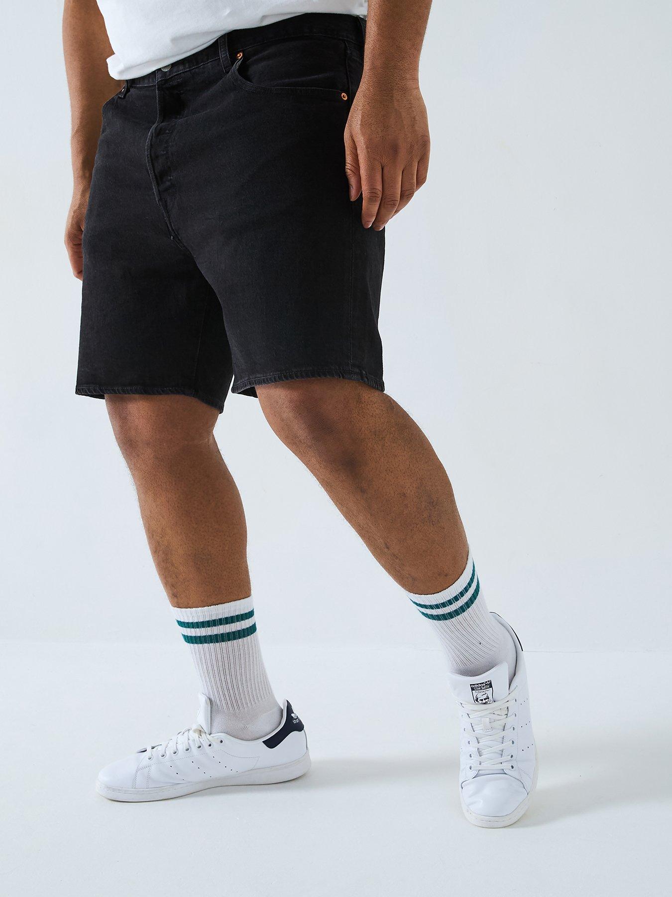 undefined 501 Original Denim Shorts Big And Tall - Black