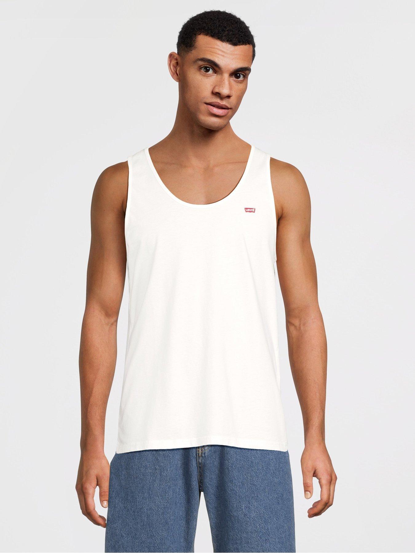 Levi's Levis Housemark Vest- White, White, Size Xl, Men