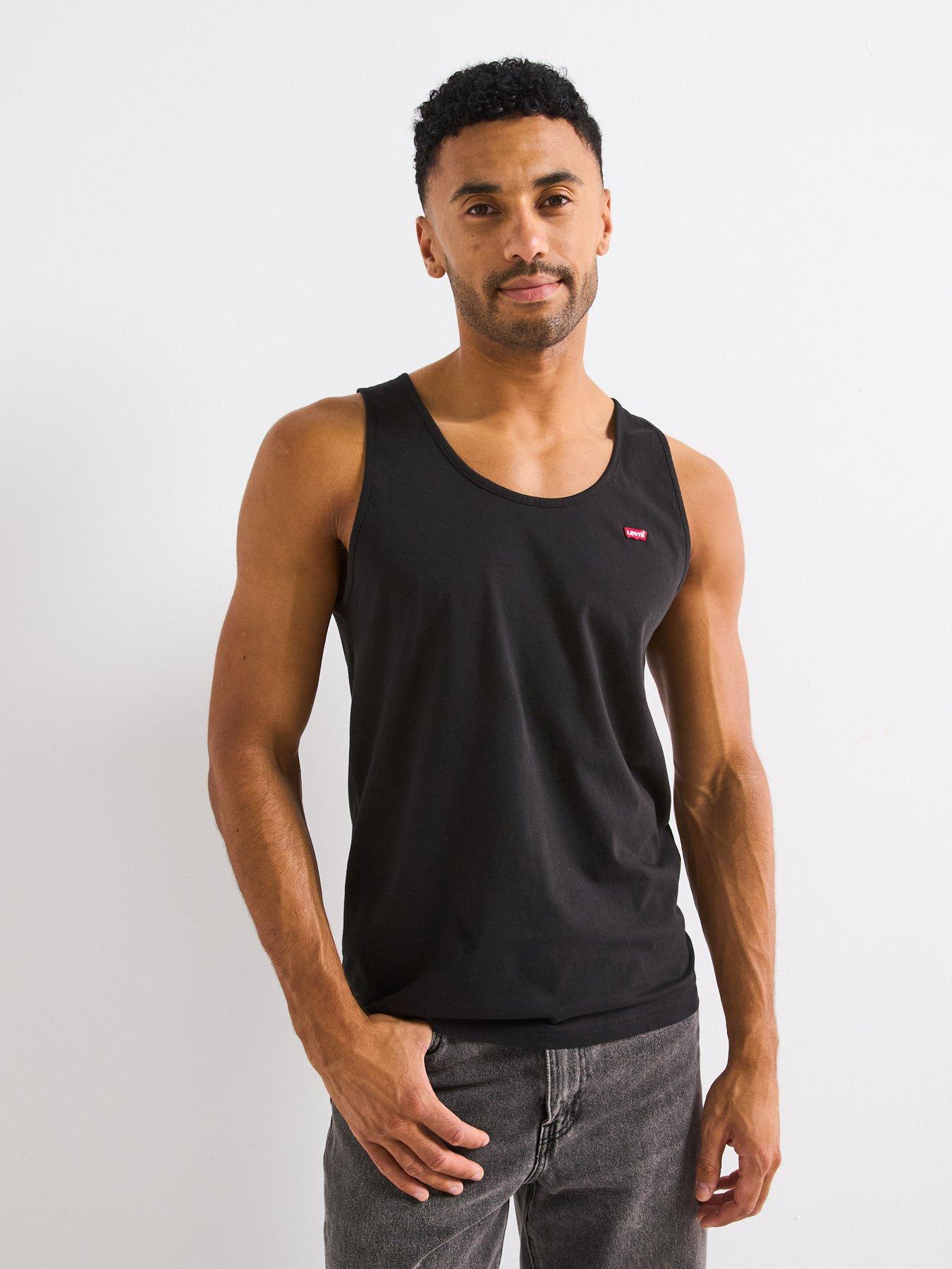 Image 1 of 4 of Levi's Levis Housemark Vest- Black