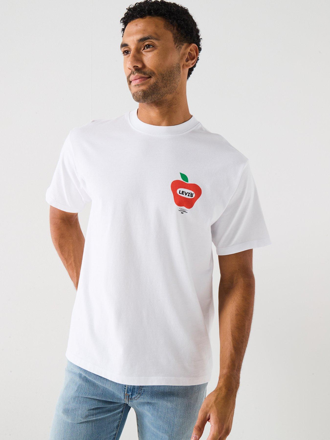 undefined Levis Vintage Fit Graphic Short Sleeve T-shirt- White