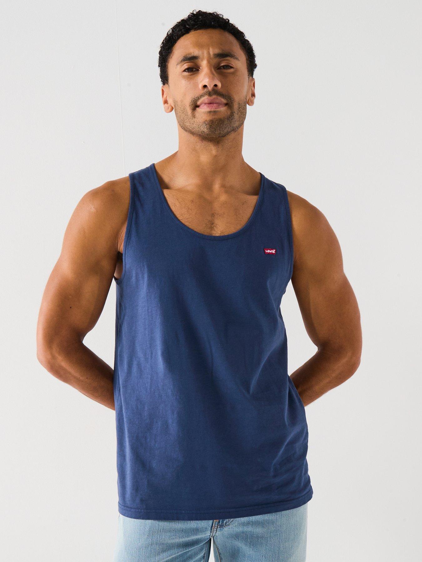 Image 1 of 6 of Levi's Levis Housemark Vest- Navy