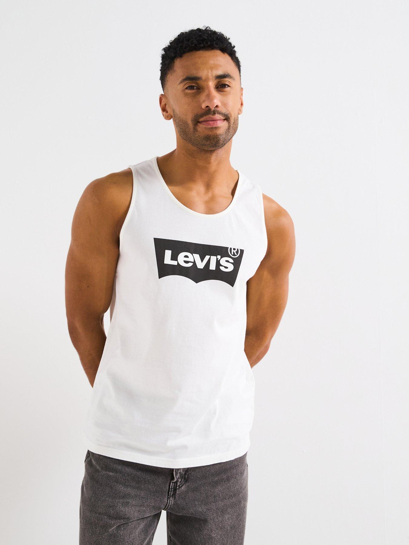undefined Levis Relaxed Graphic Vest- White