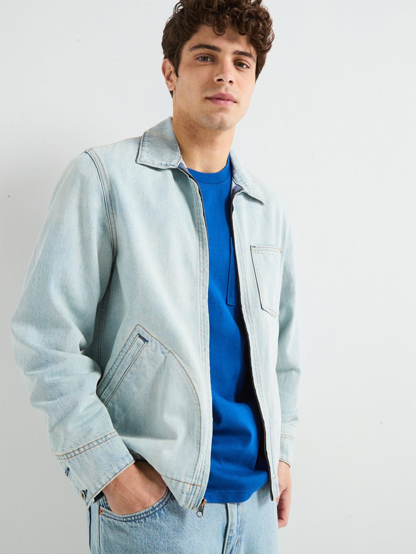 undefined Denim Full Ziptrucker Jacket- Blue
