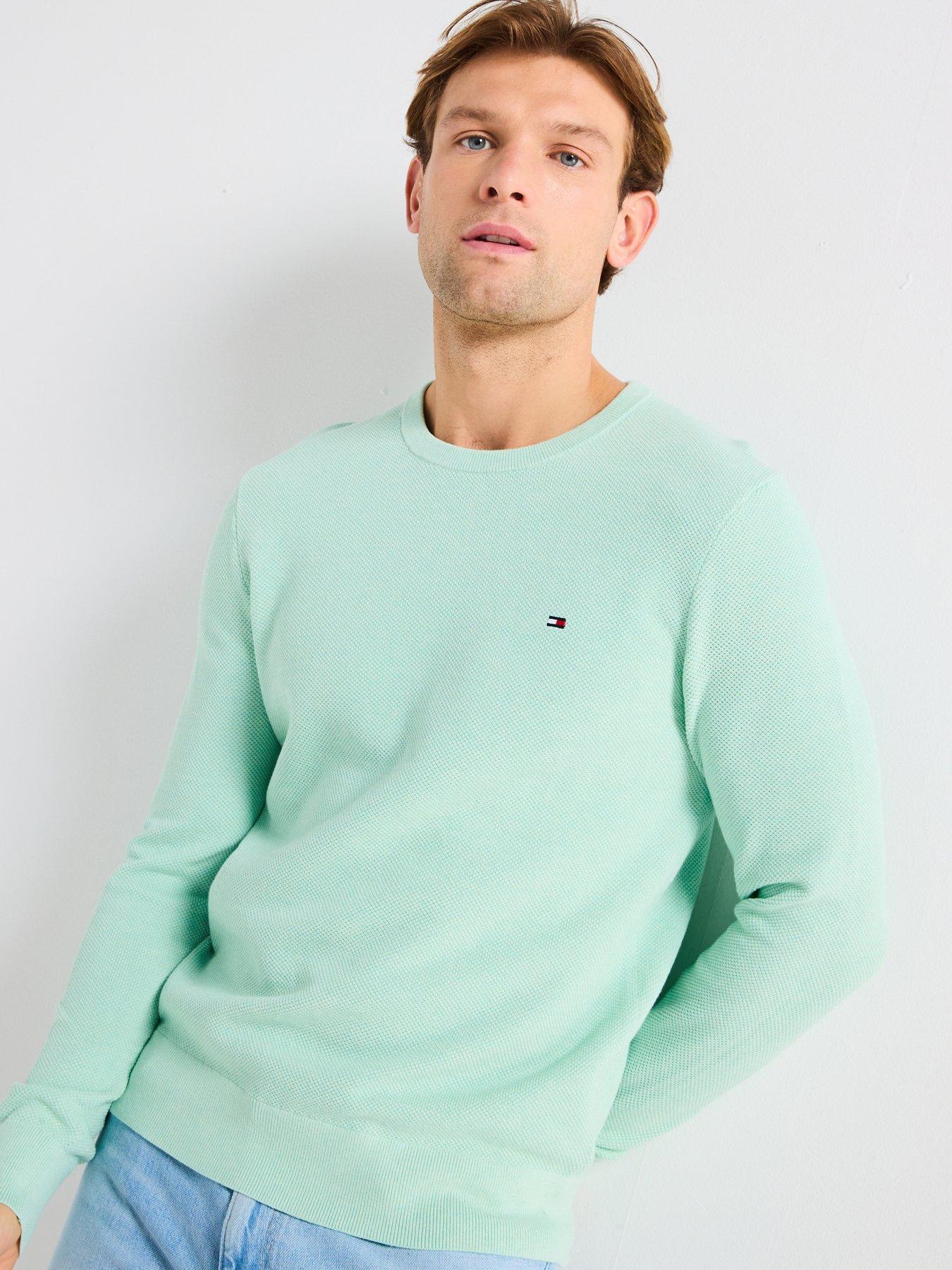 Image 5 of 5 of Tommy Hilfiger Essential Structure Crew Neck Knitted Jumper - Grey