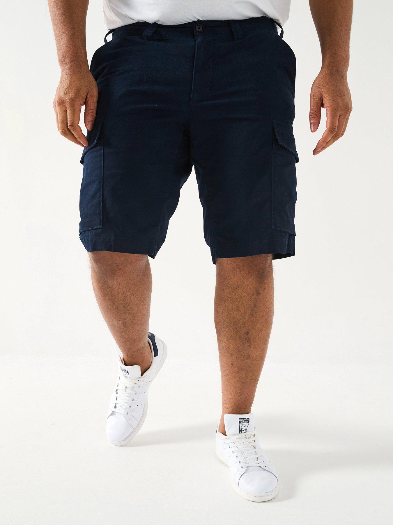 undefined Big  &  Tall John Cargo Shorts - Navy - Navy