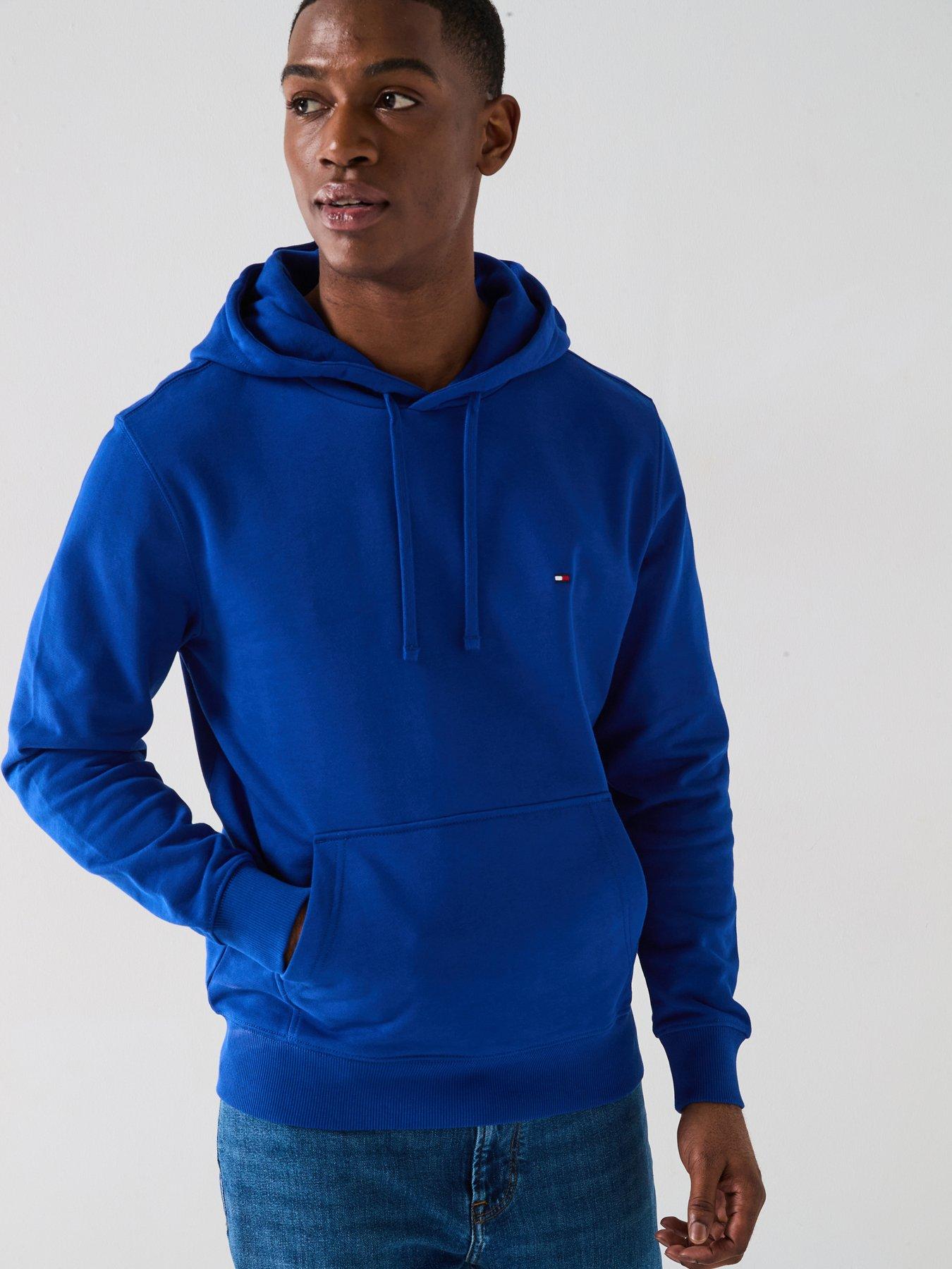 undefined Essential Terry Hoodie - Blue