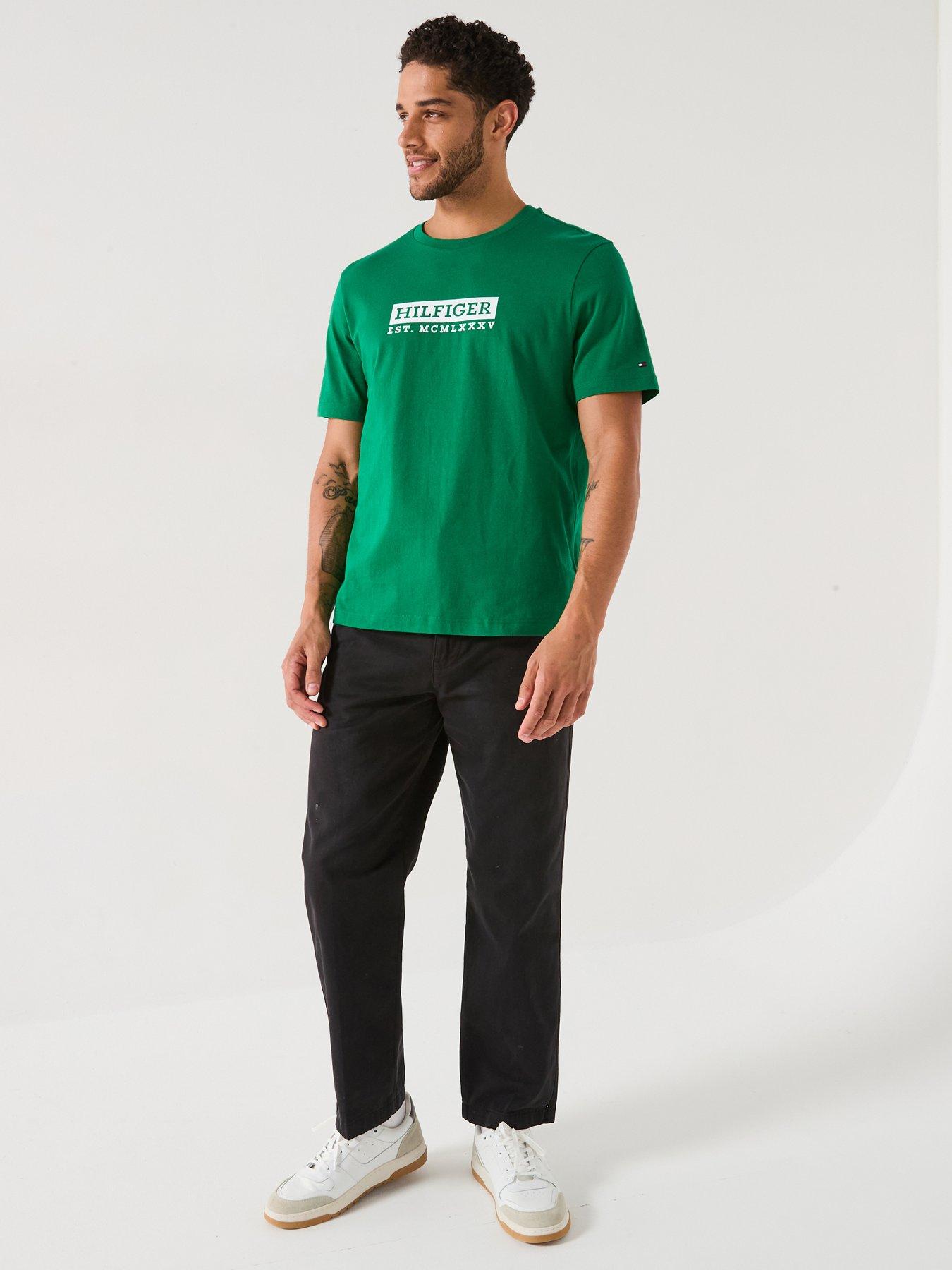 Image 3 of 6 of Tommy Hilfiger Colour Graphic T-Shirt - Green
