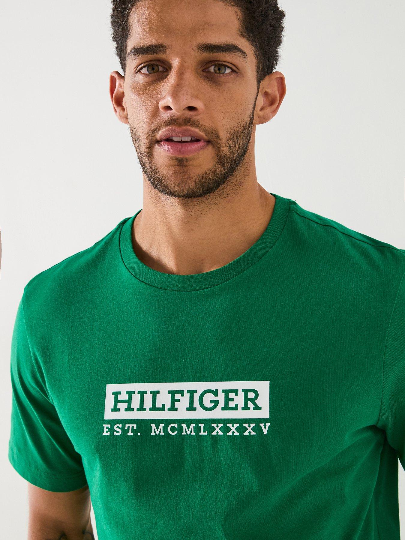 Image 4 of 6 of Tommy Hilfiger Colour Graphic T-Shirt - Green