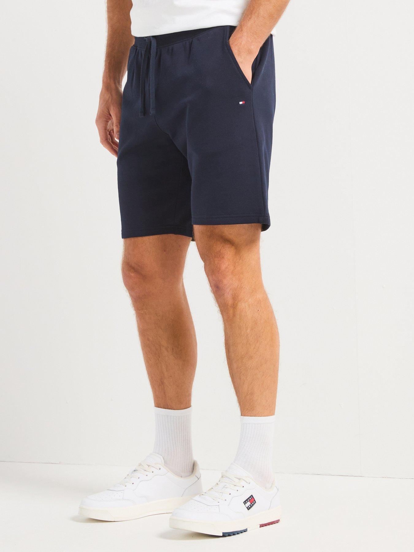 undefined Essential Terry Jersey Shorts - Navy