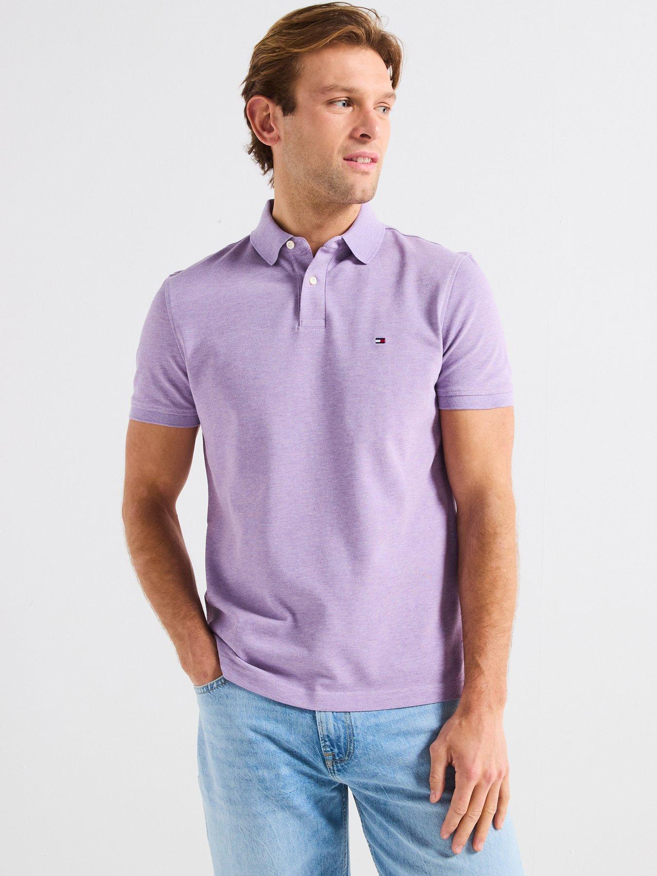 undefined 1985 Regular Fit Polo Shirt - Light Purple