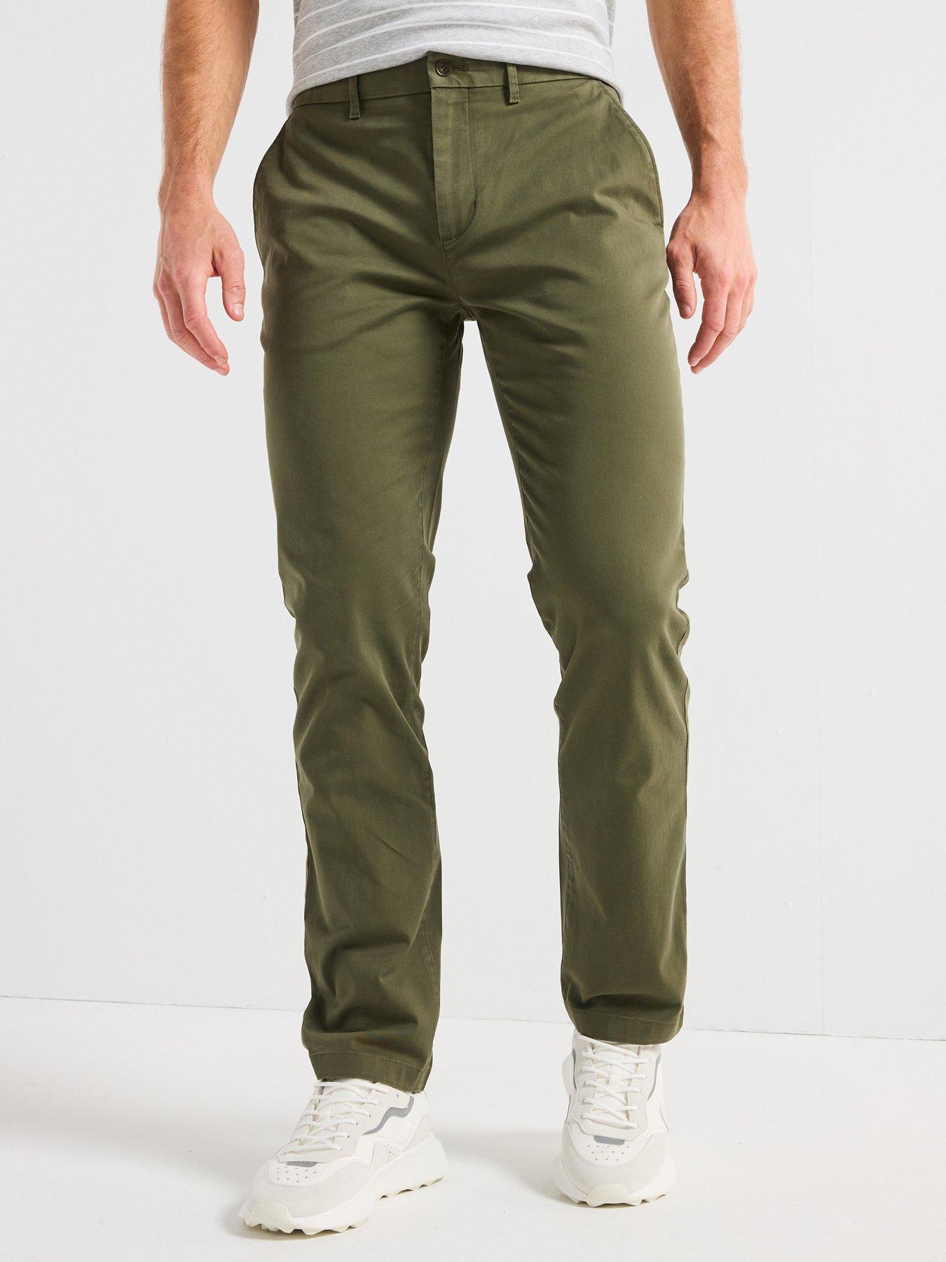 undefined Chinos Denton 1985 Pima Cotton - Dark Khaki