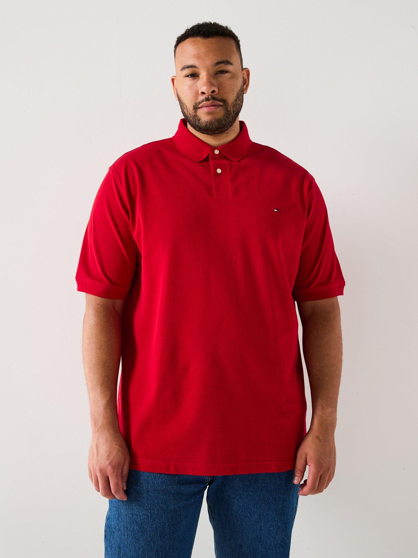 undefined Big  &  Tall 1985 Regular Fit Polo Shirt - Red