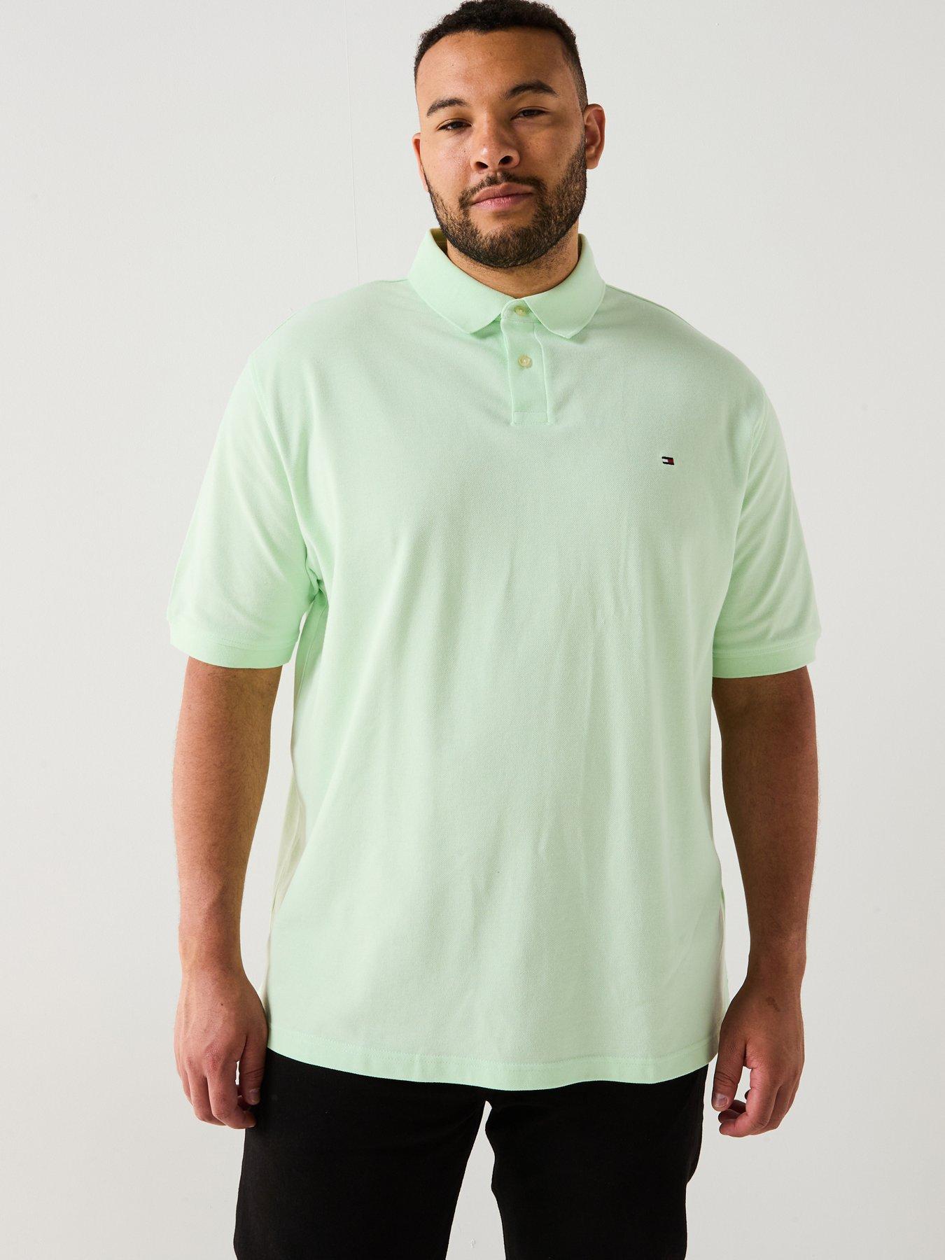 undefined Big  &  Tall 1985 Regular Fit Polo Shirt - Light Green
