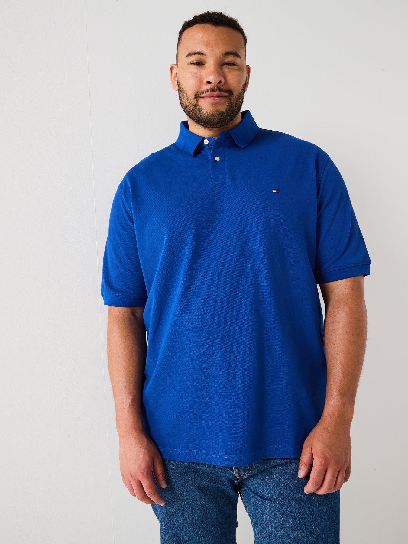 undefined Big  &  Tall 1985 Regular Fit Polo Shirt - Blue