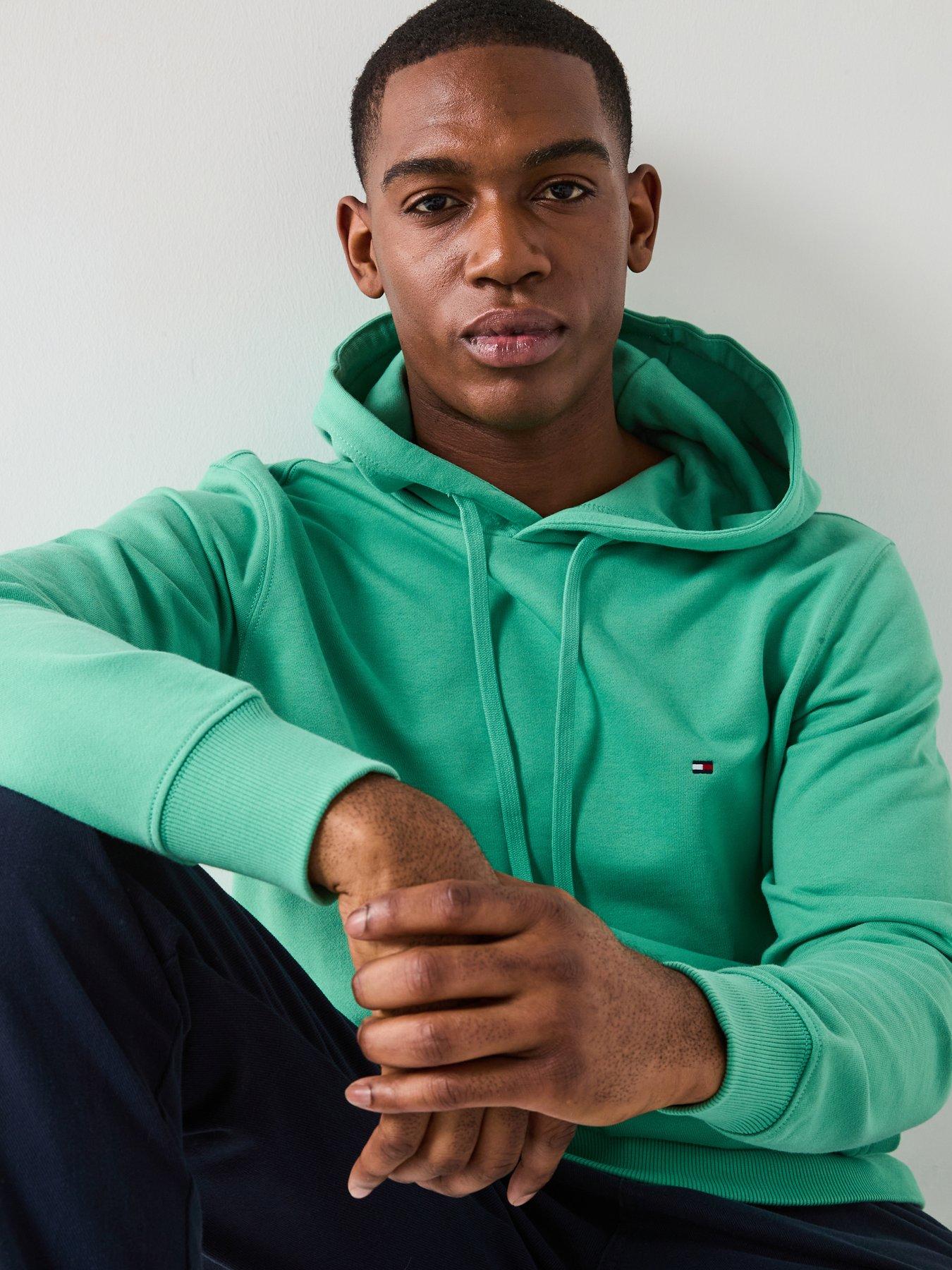 Image 4 of 5 of Tommy Hilfiger Essential Terry Hoodie - Green