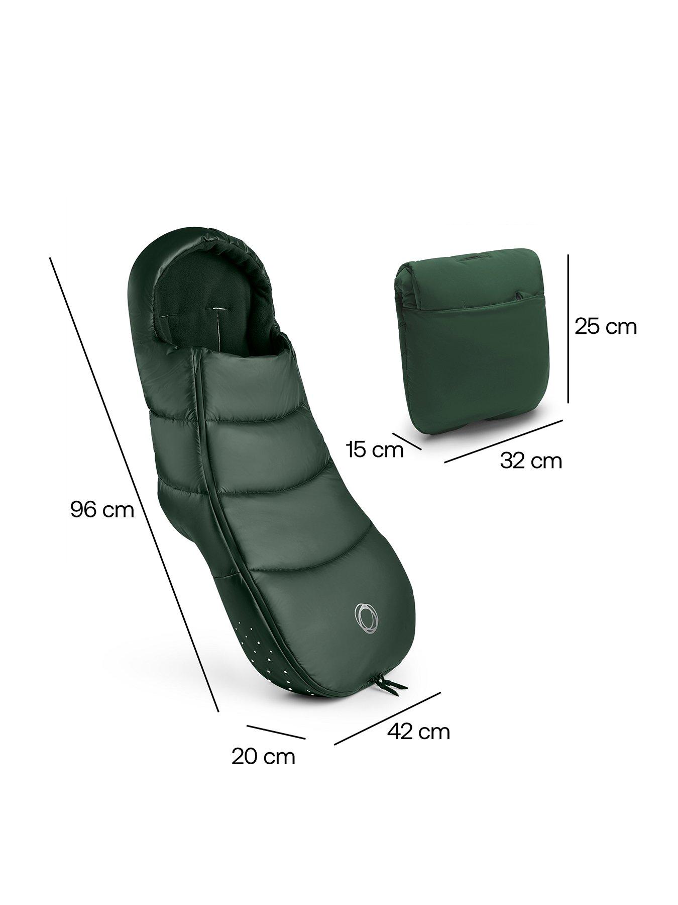 Image 2 of 7 of Bugaboo footmuff Noir Limited Edition MIDNIGHT GREEN
