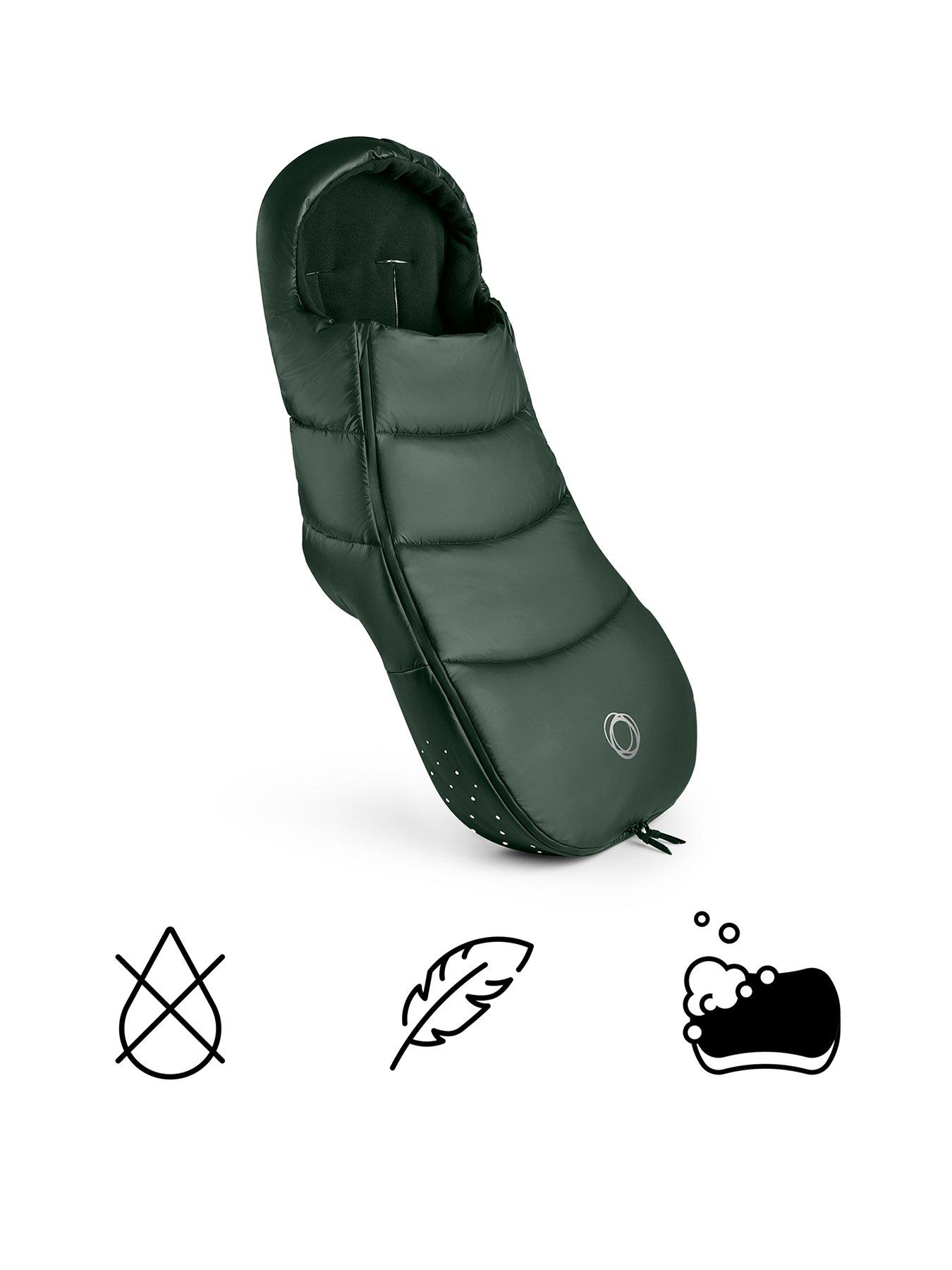 Image 3 of 7 of Bugaboo footmuff Noir Limited Edition MIDNIGHT GREEN