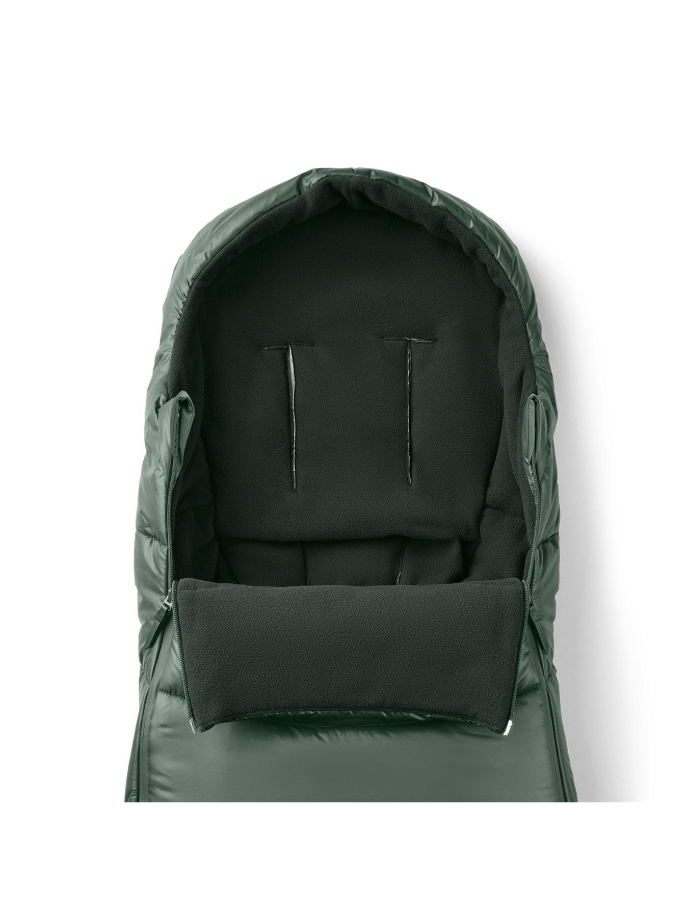 Image 4 of 7 of Bugaboo footmuff Noir Limited Edition MIDNIGHT GREEN